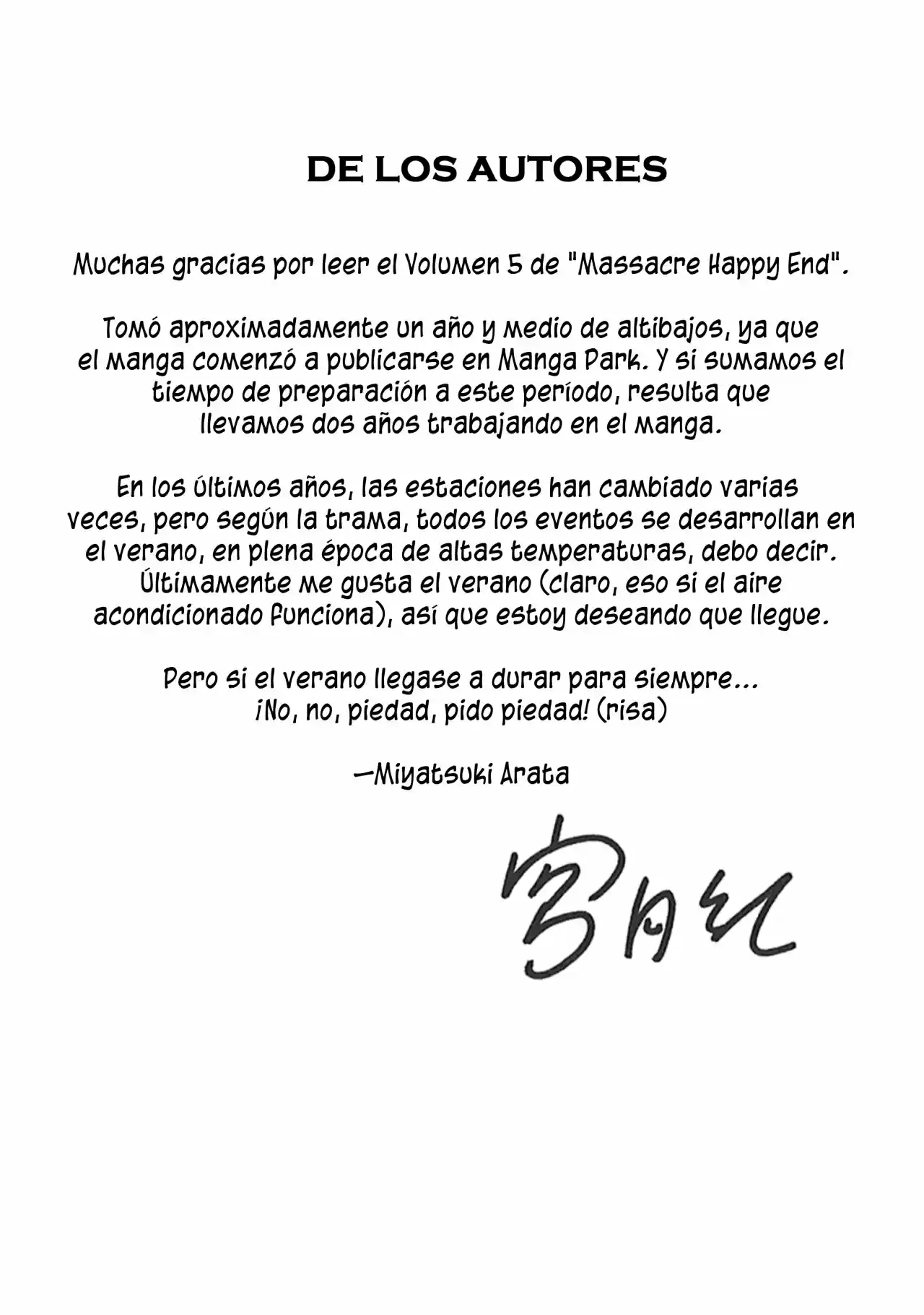 Massacre Happy End - Capítulo 34 - Página 32 - LectorTMOo