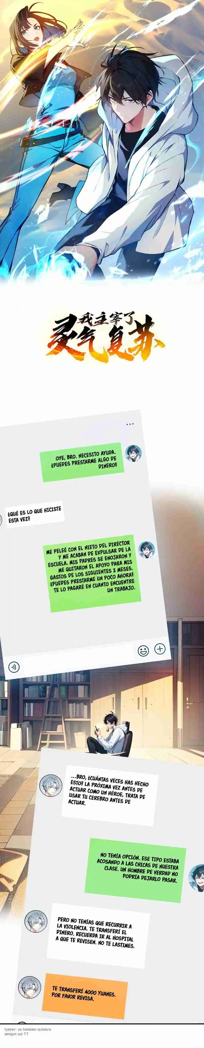 Master Of The Resurgence Of Spiritual Energy Manga - Capítulo 1 - Página 2 - LectorTMOo