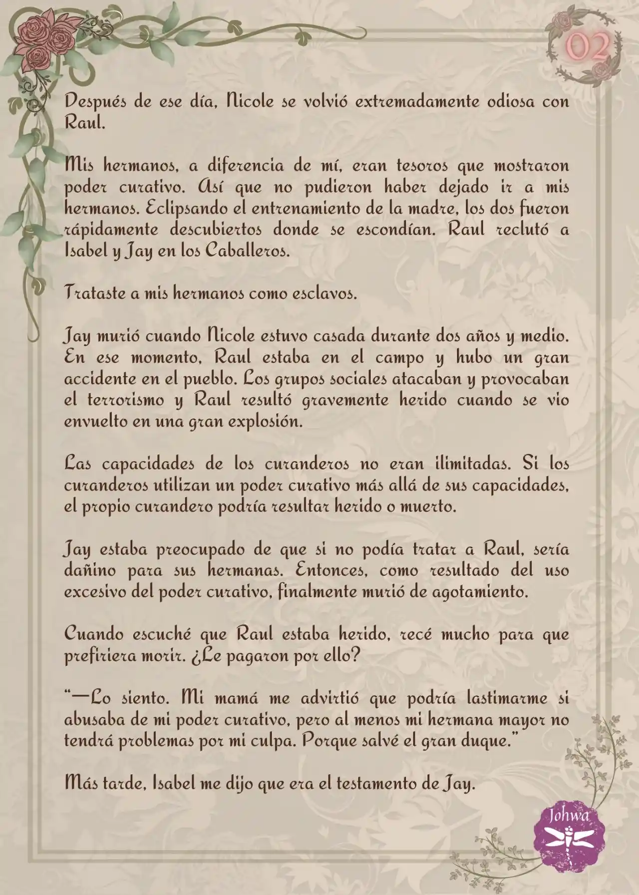 Mata Este Matrimonio (Novela) - Capítulo 2 - Página 4 - LectorTMOo