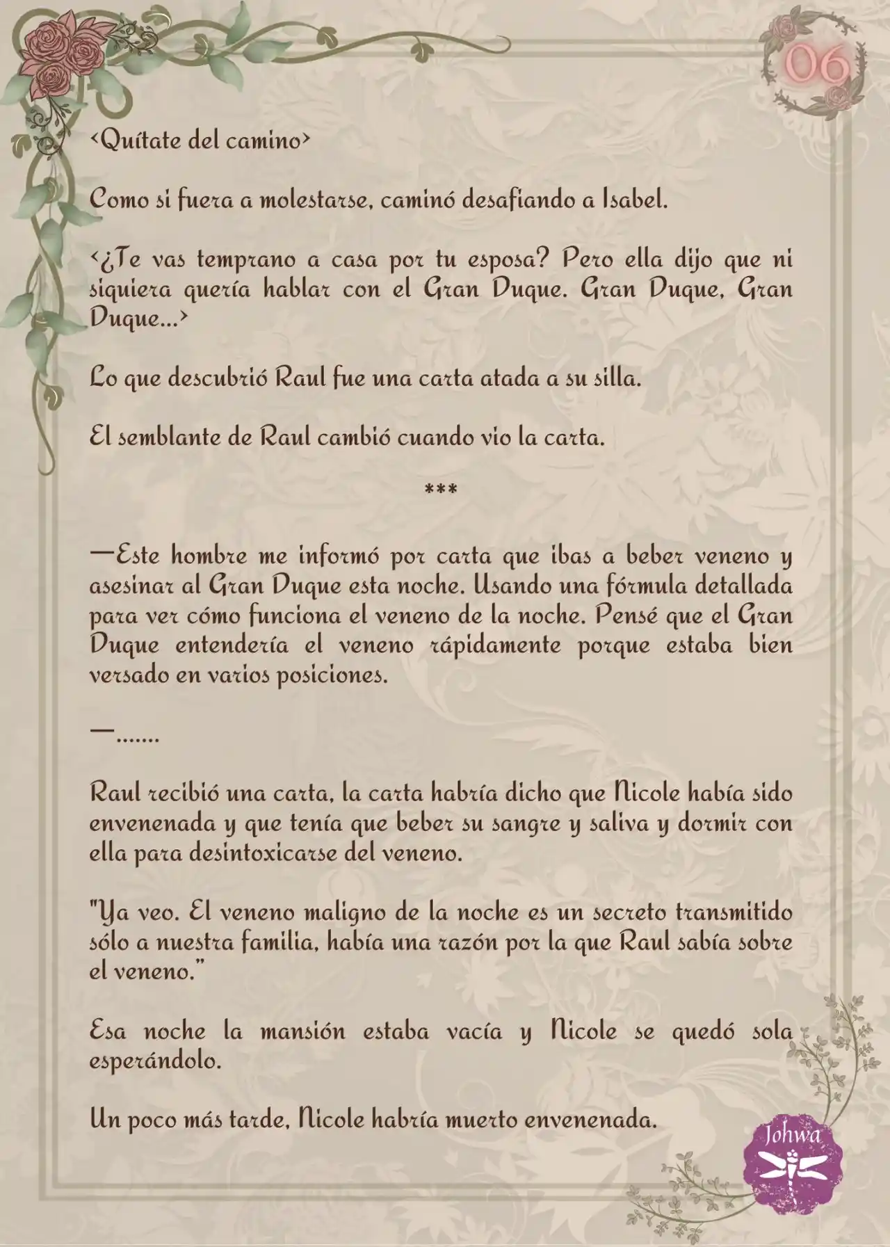 Mata Este Matrimonio (Novela) - Capítulo 7 - Página 8 - LectorTMOo