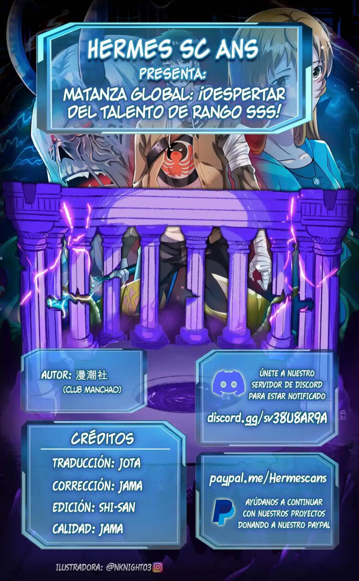 Matanza Global: ¡Despertar Del Talento De Rango SSS! - Capítulo 1 - Página 1 - LectorTMOo