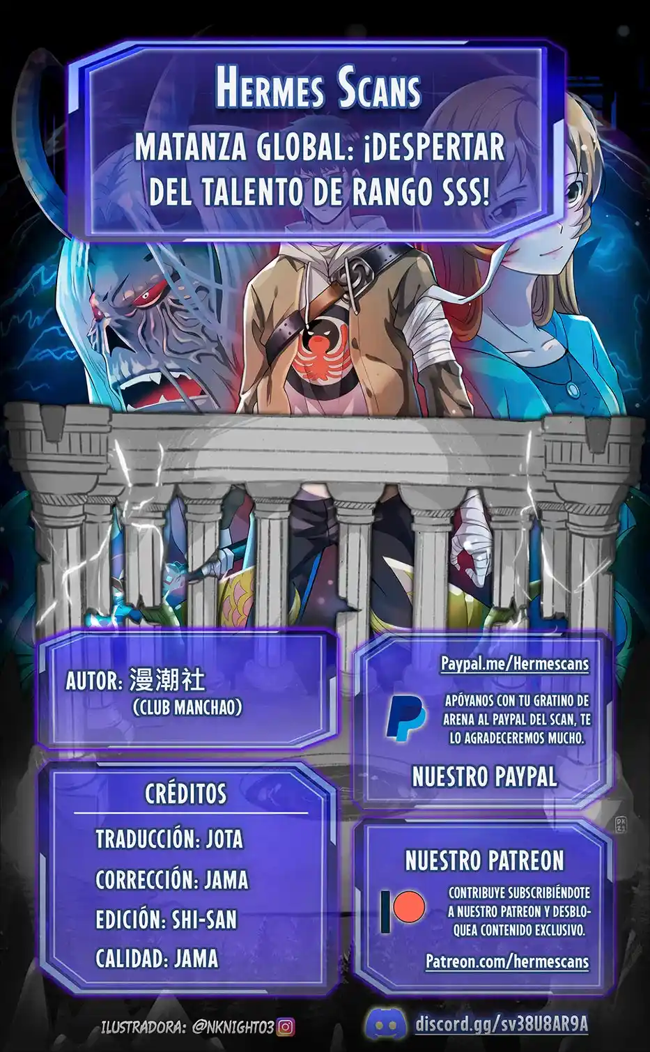 Matanza Global: ¡Despertar Del Talento De Rango SSS! - Capítulo 12 - Página 1 - LectorTMOo