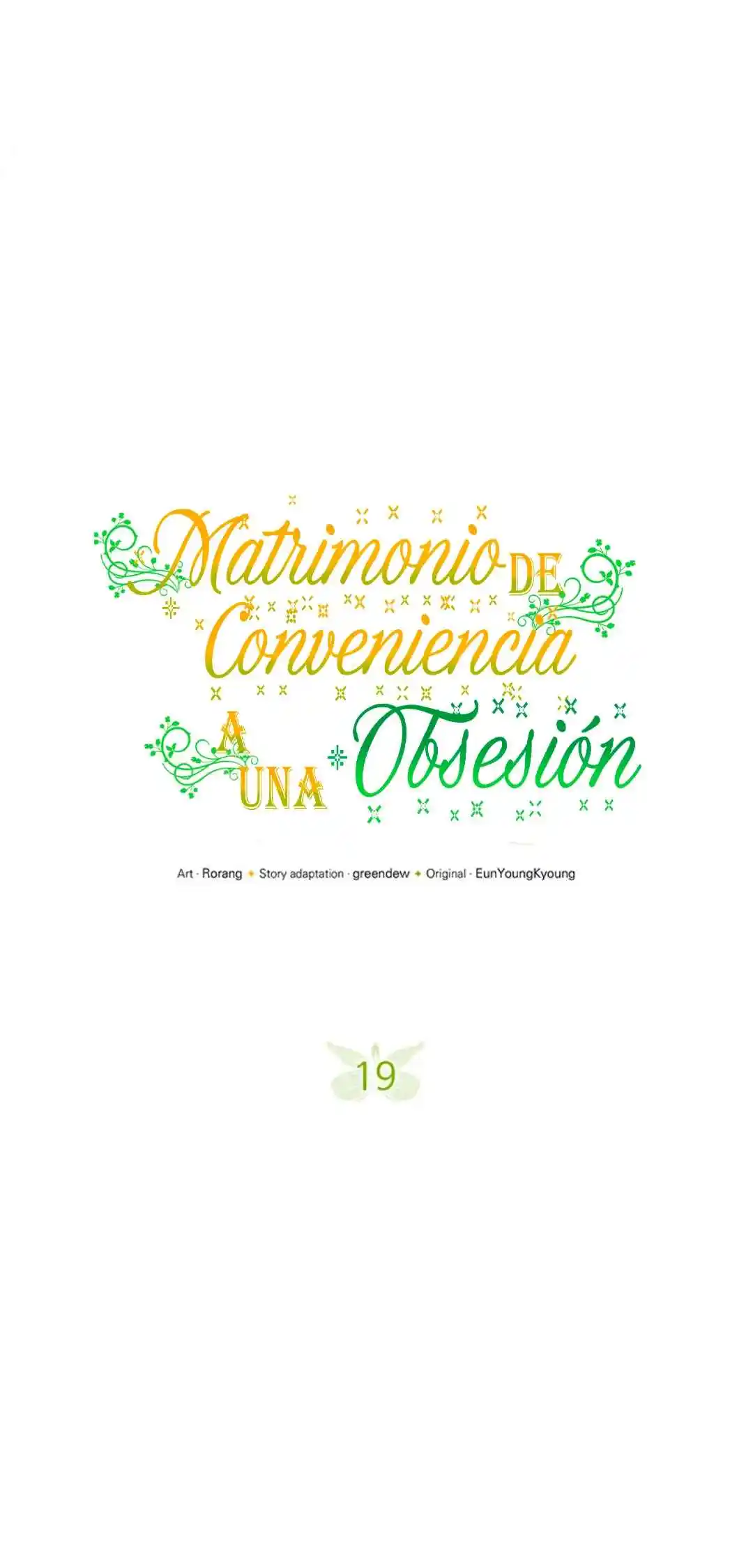 Matrimonio De Conveniencia A Una Obsesión - Capítulo 19 - Página 10 - LectorTMOo