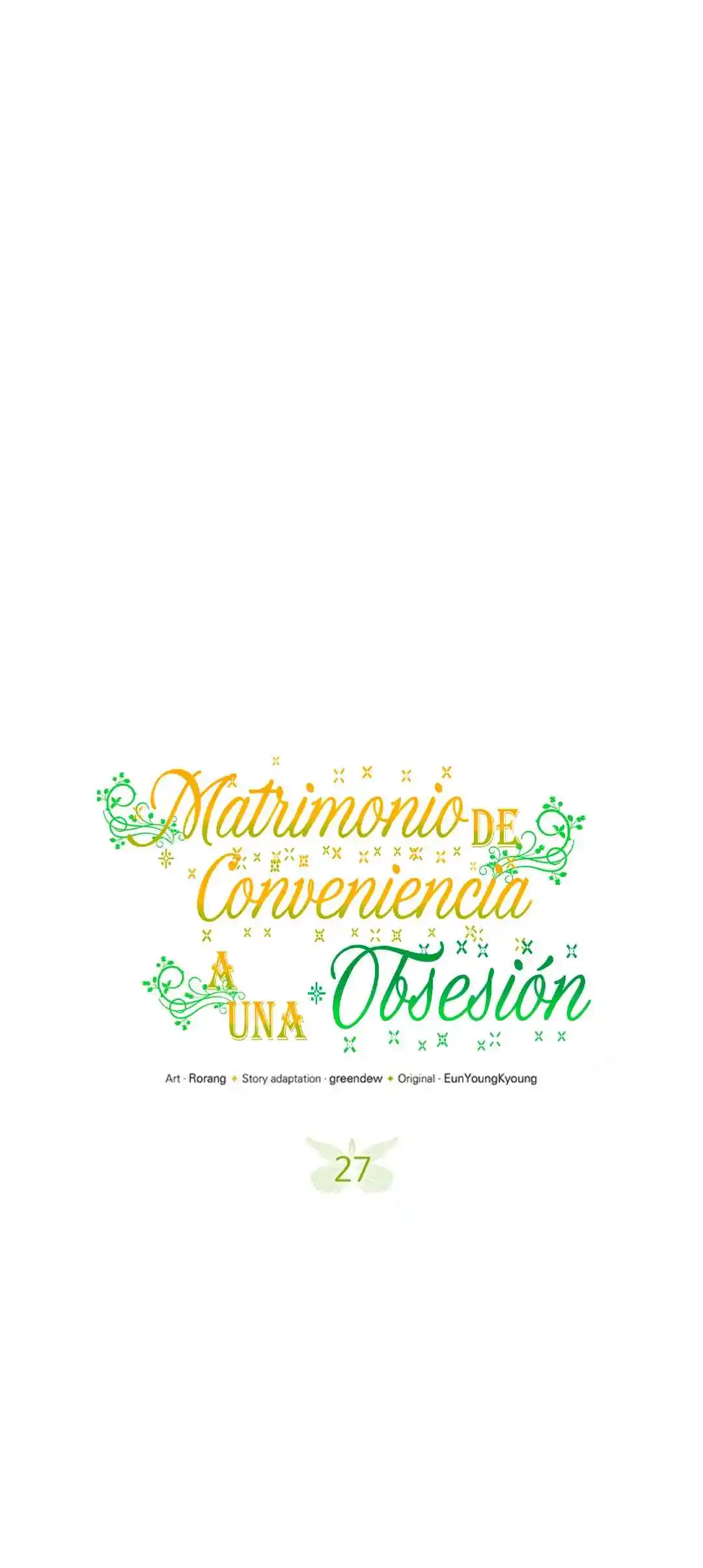 Matrimonio De Conveniencia A Una Obsesión - Capítulo 27 - Página 6 - LectorTMOo