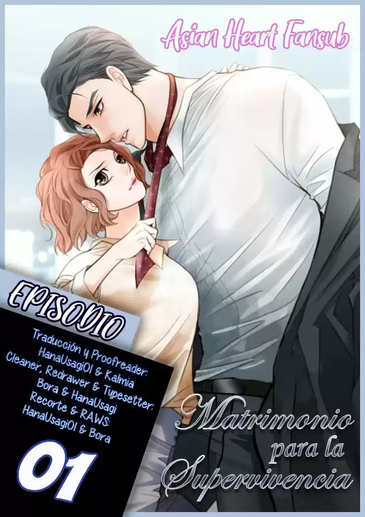 MATRIMONIO PARA LA SUPERVIVENCIA - Capítulo 1 - Página 1 - LectorTMOo