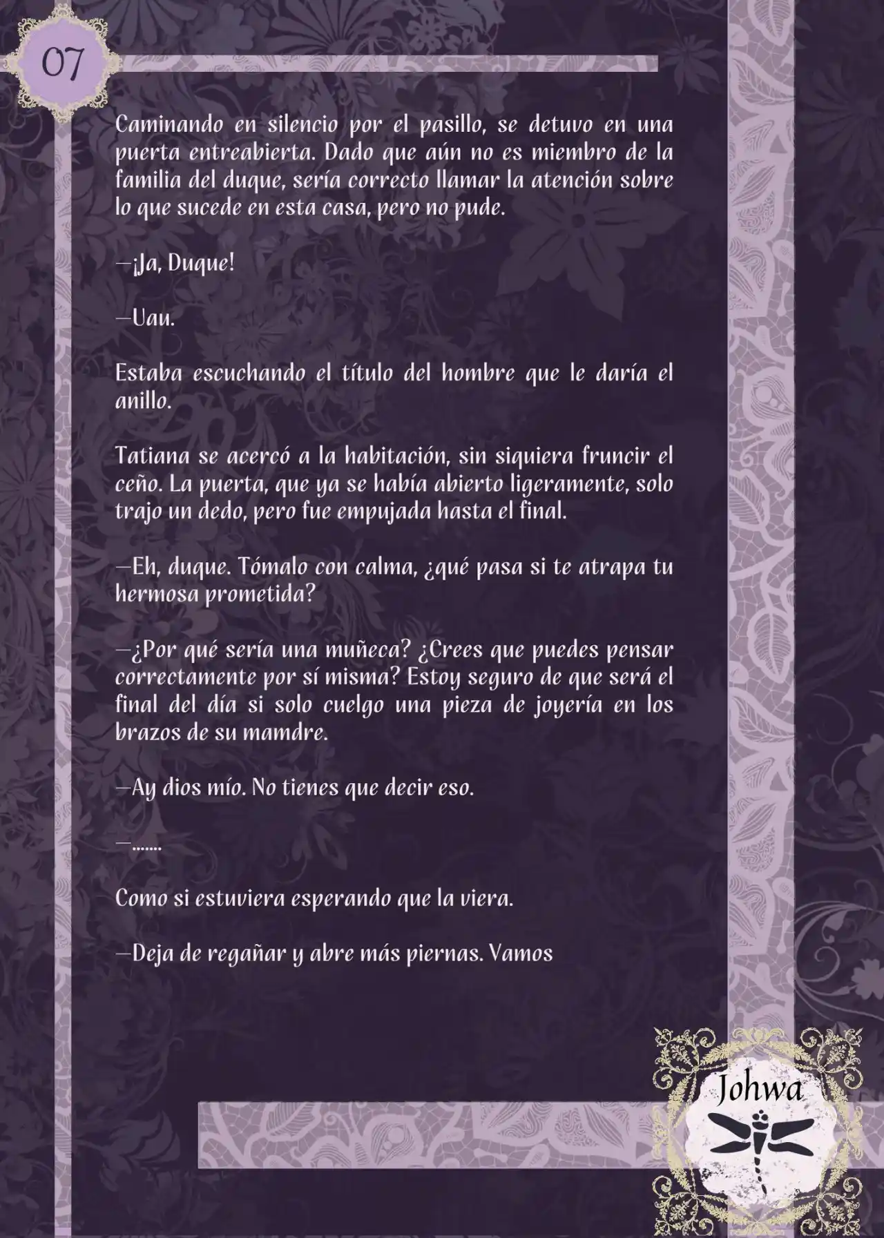 Matrimonio Real (Novela) - Capítulo 3 - Página 9 - LectorTMOo