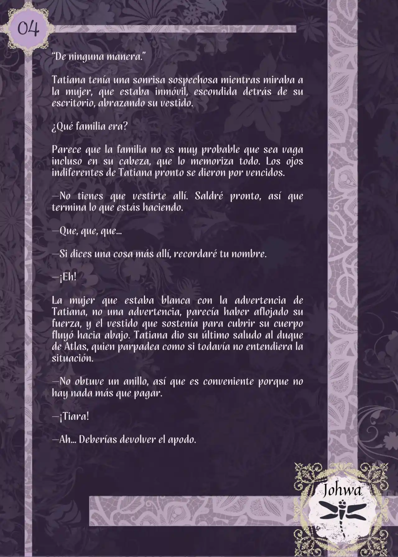 Matrimonio Real (Novela) - Capítulo 4 - Página 6 - LectorTMOo
