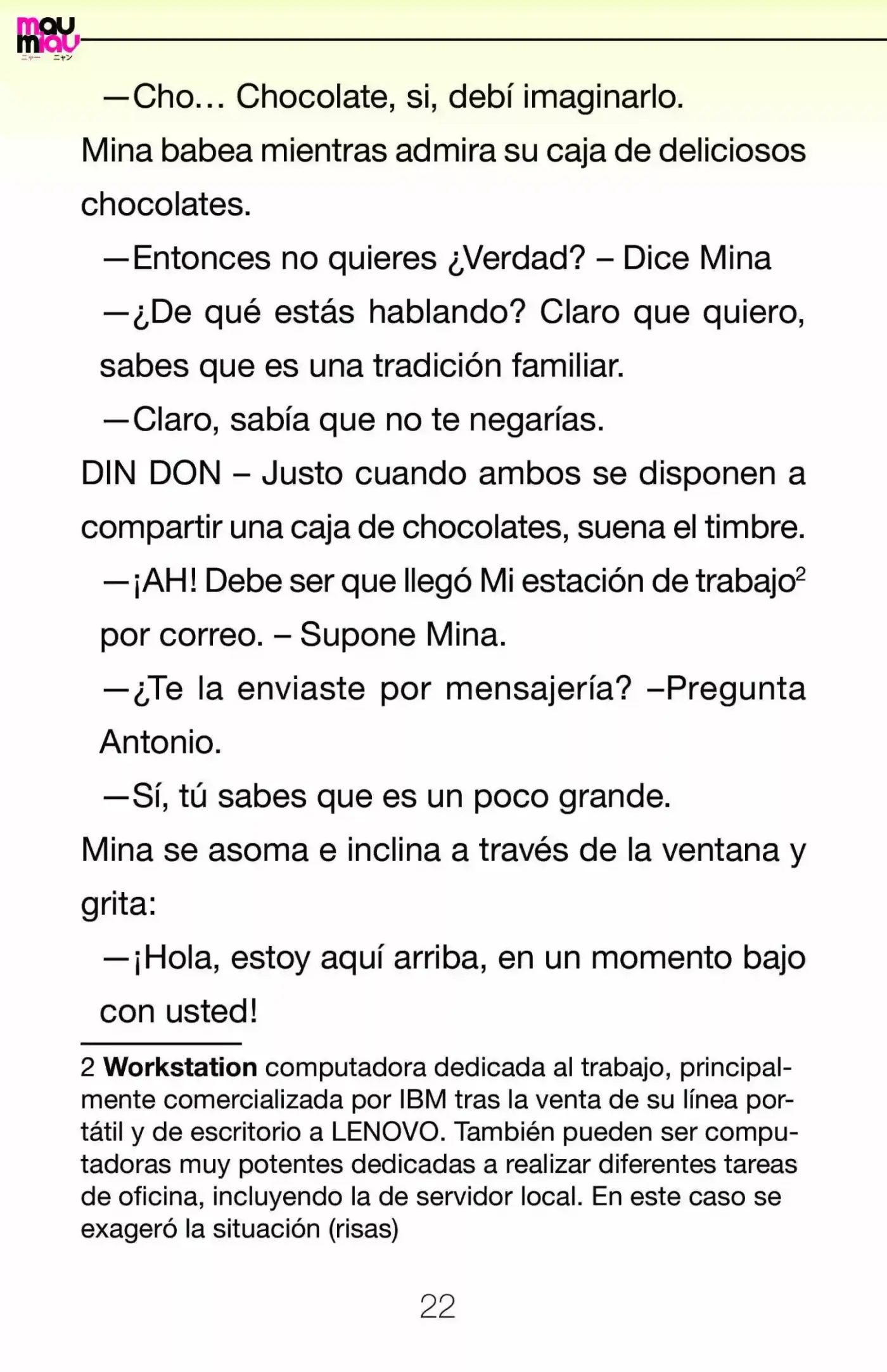 Maumiau (Novela) - Capítulo 1 - Página 9 - LectorTMOo
