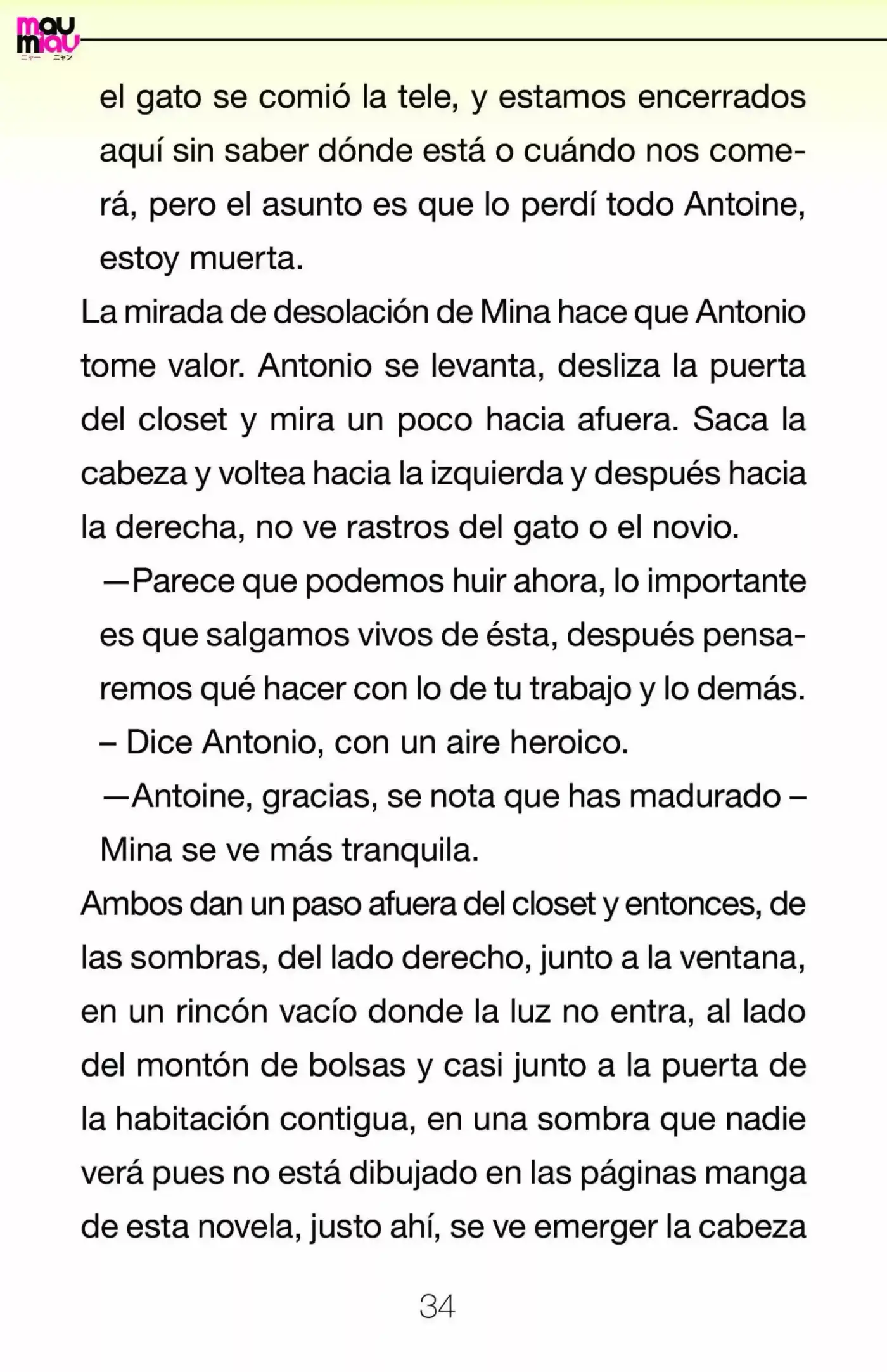 Maumiau (Novela) - Capítulo 1 - Página 21 - LectorTMOo