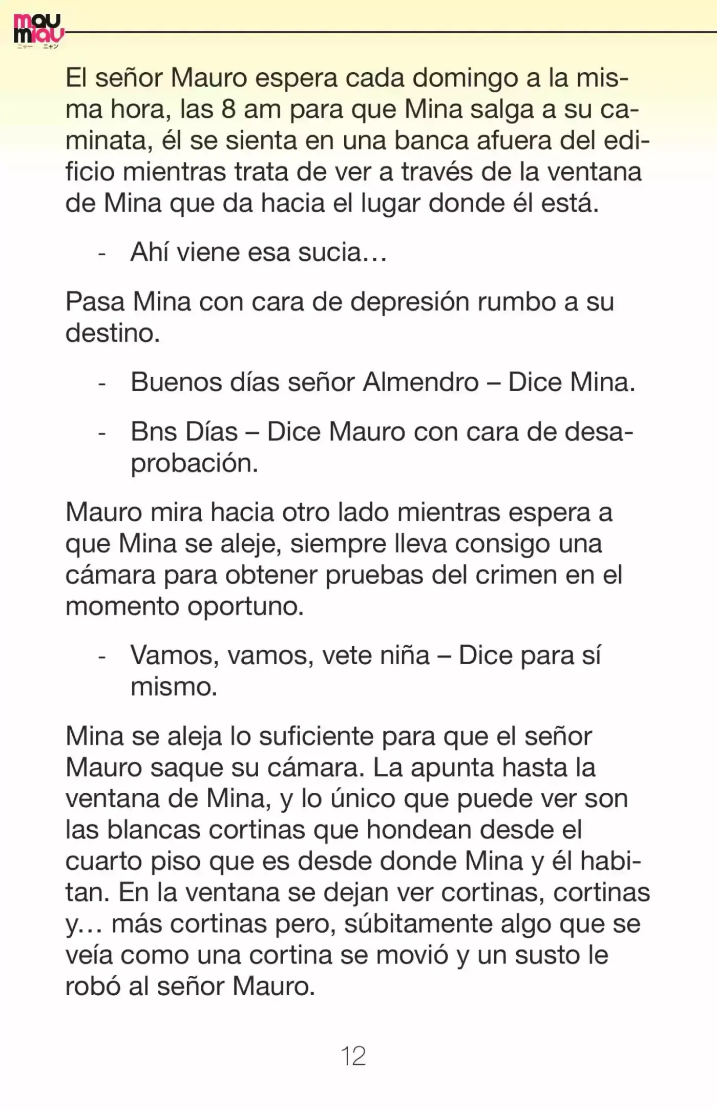 Maumiau (Novela) - Capítulo 3 - Página 5 - LectorTMOo