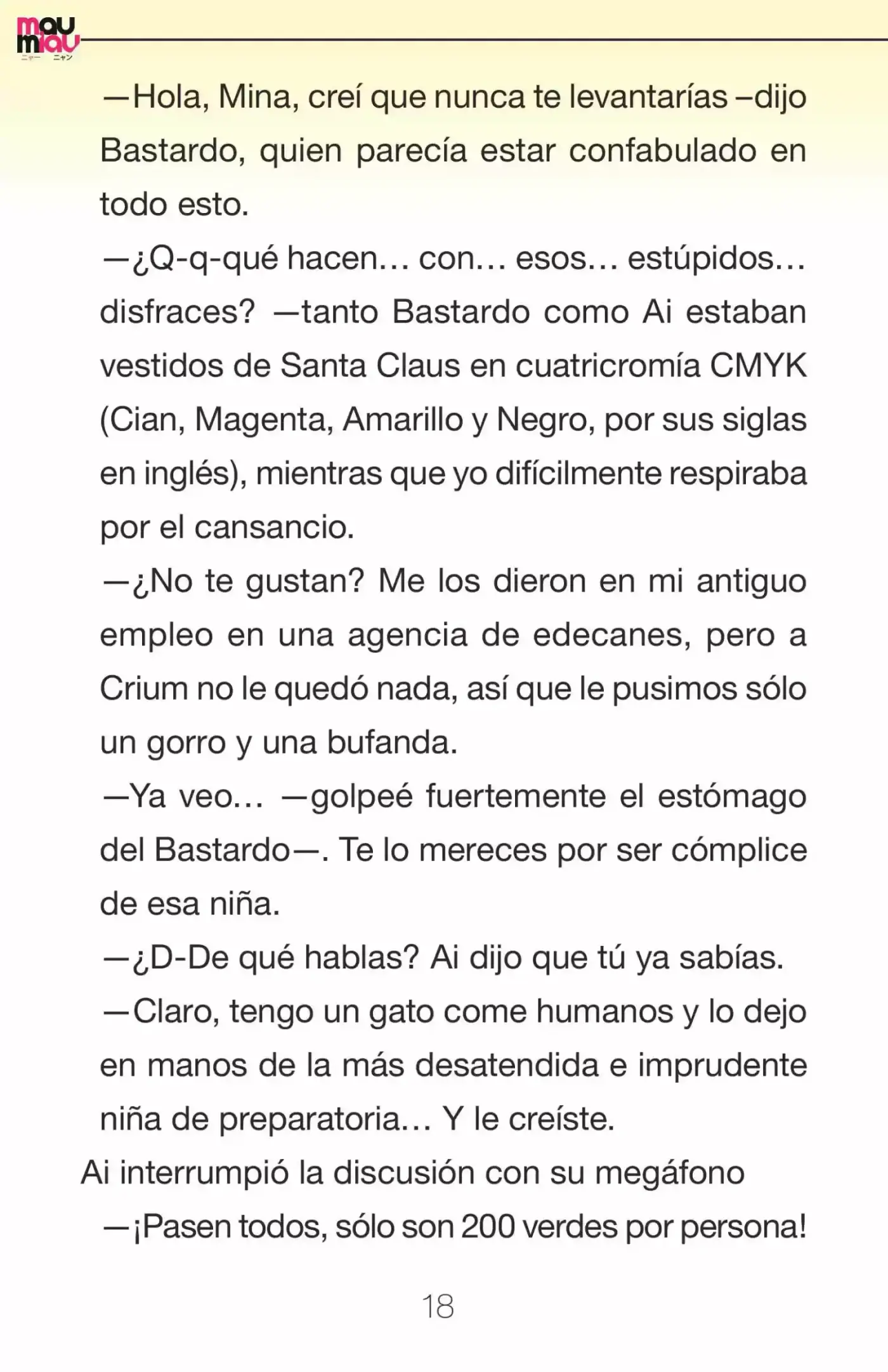 Maumiau (Novela) - Capítulo 4 - Página 12 - LectorTMOo
