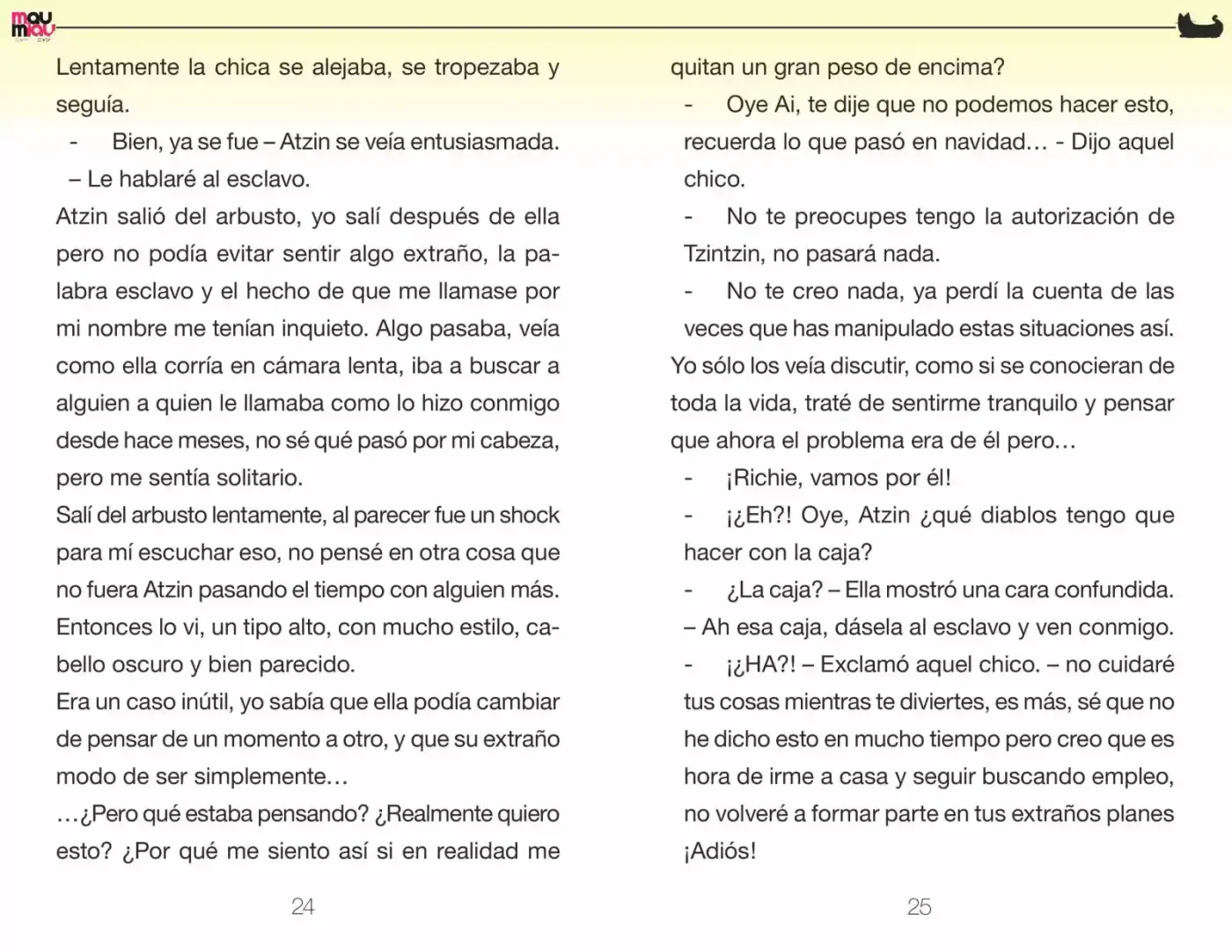 Maumiau (Novela) - Capítulo 5 - Página 10 - LectorTMOo