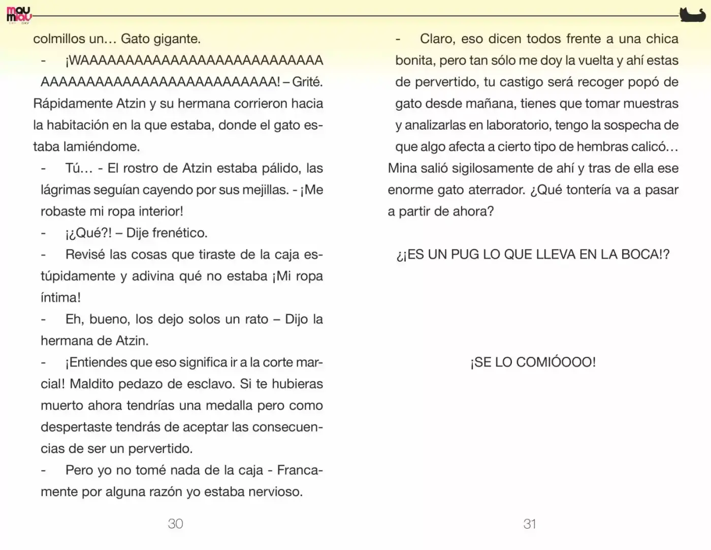 Maumiau (Novela) - Capítulo 5 - Página 13 - LectorTMOo
