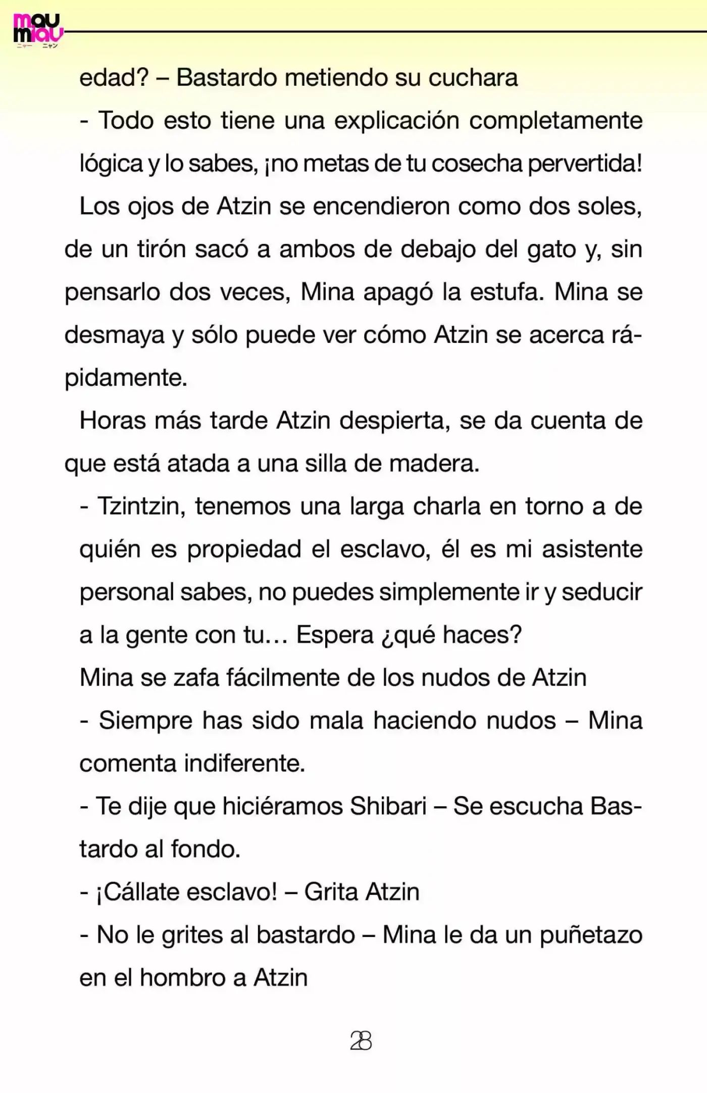 Maumiau (Novela) - Capítulo 6 - Página 21 - LectorTMOo