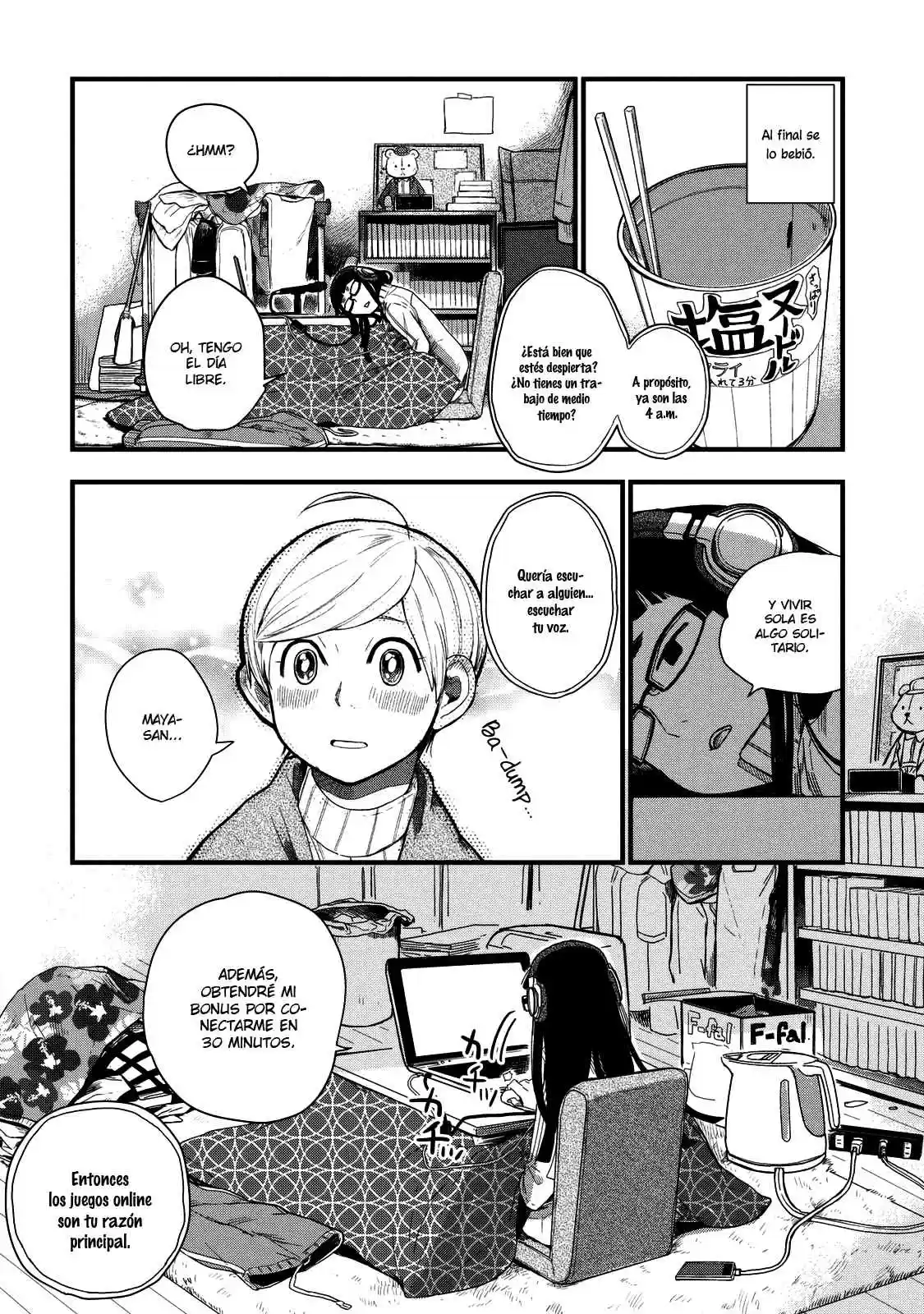 Maya-san No Yofukashi - Capítulo 1 - Página 12 - LectorTMOo