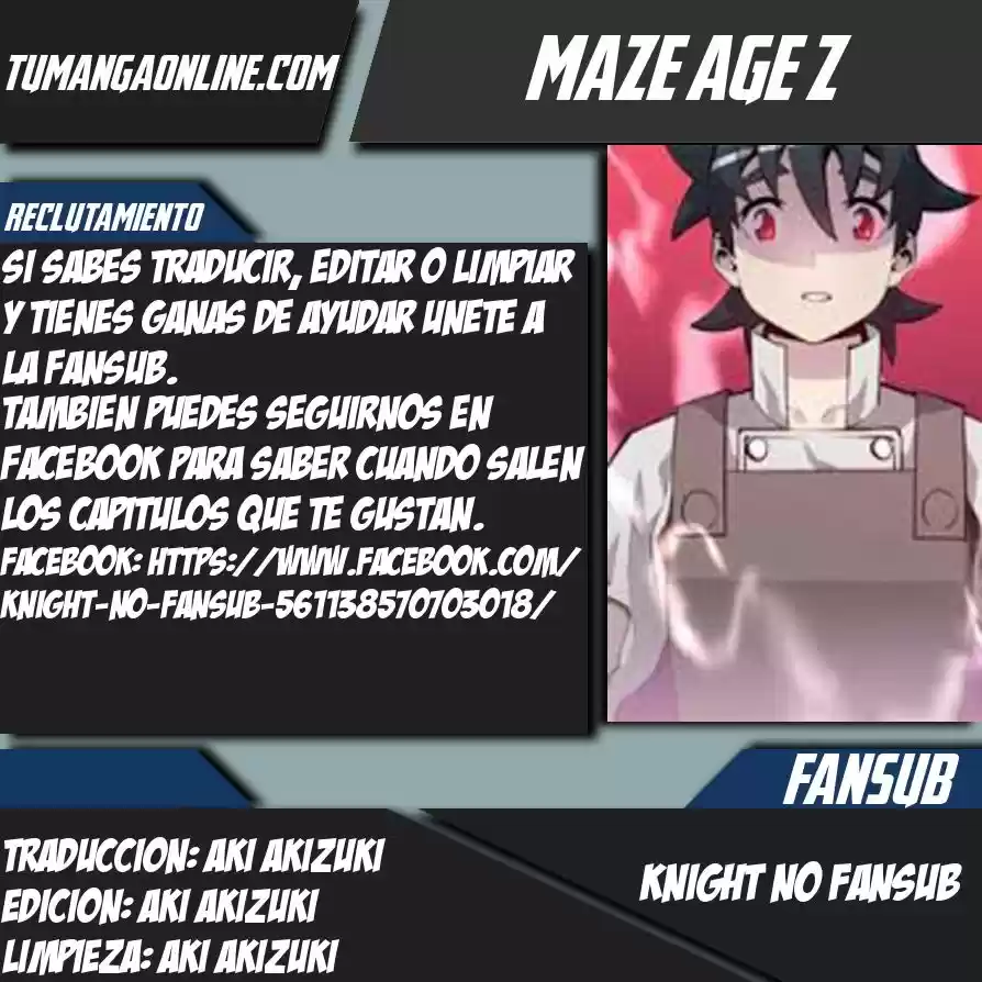 Maze Age Z - Capítulo 20 - Página 1 - LectorTMOo
