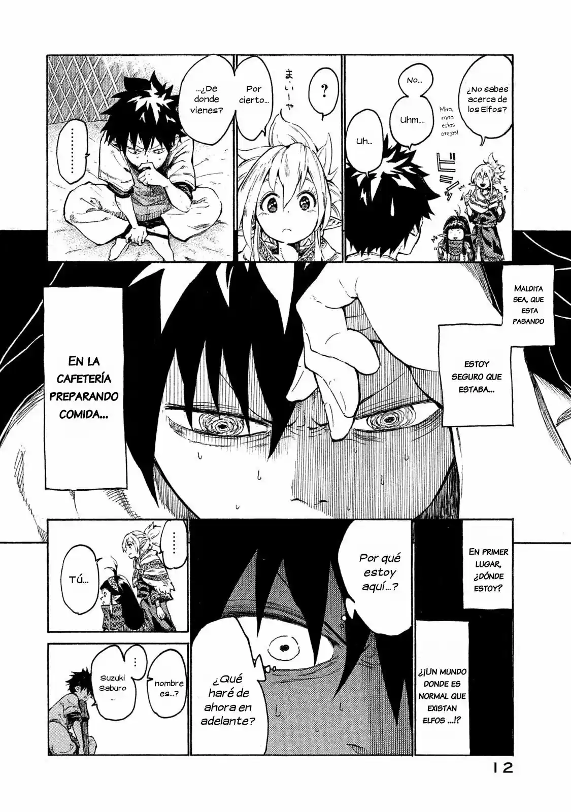 Mazumeshi Elf To Yuboku Gurashi - Capítulo 1 - Página 12 - LectorTMOo