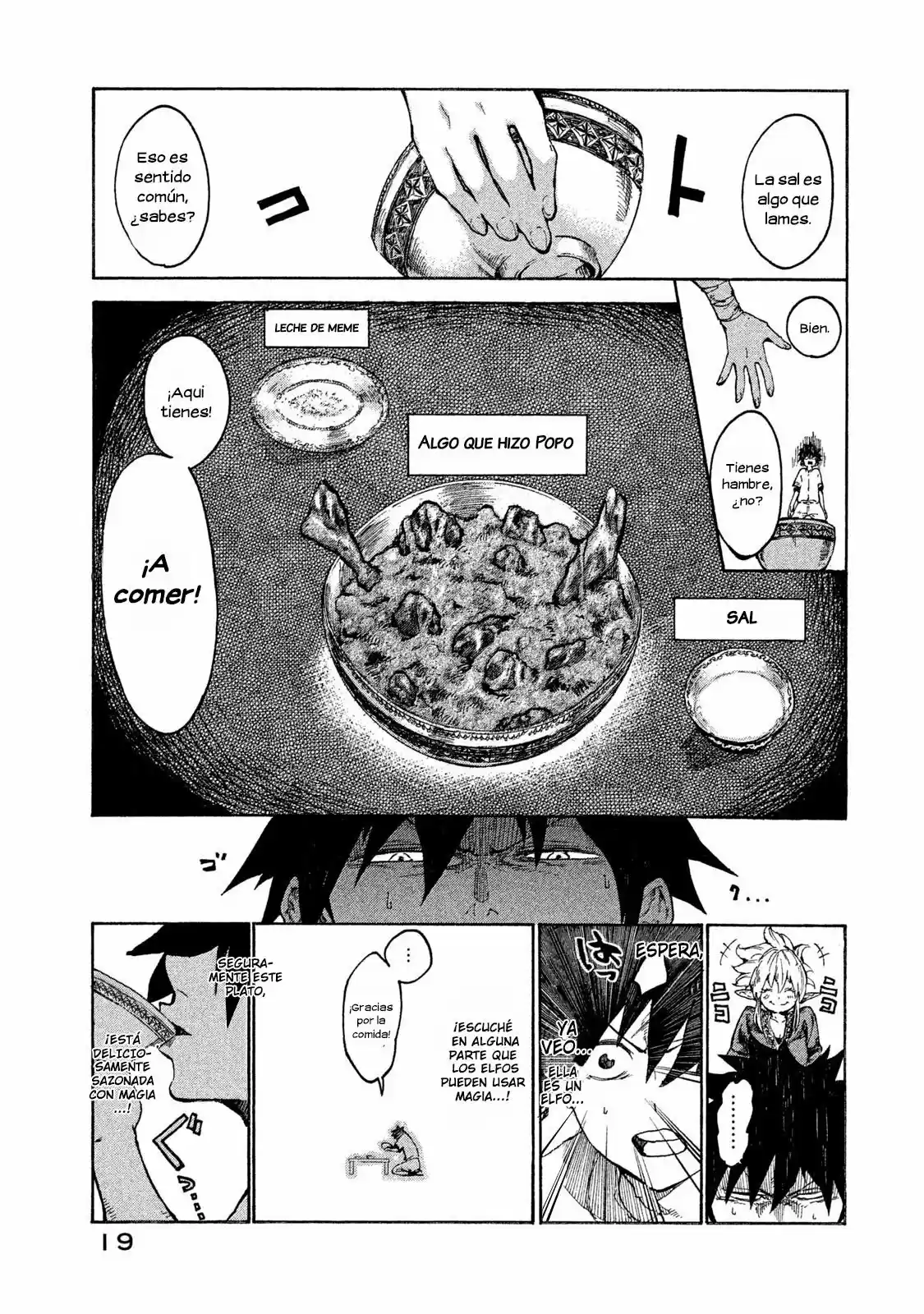 Mazumeshi Elf To Yuboku Gurashi - Capítulo 1 - Página 19 - LectorTMOo