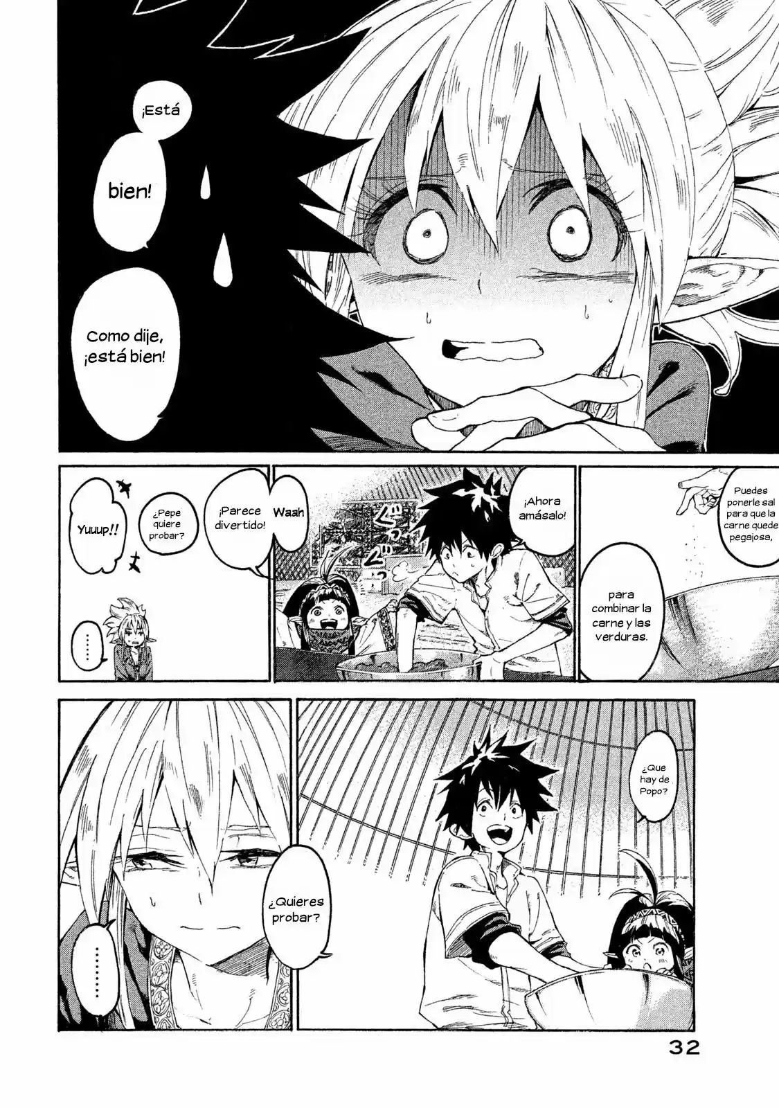 Mazumeshi Elf To Yuboku Gurashi - Capítulo 1 - Página 32 - LectorTMOo