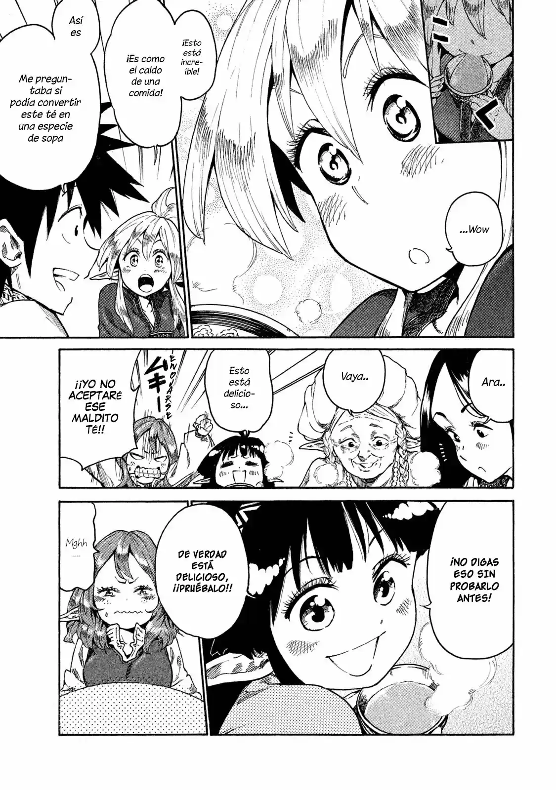 Mazumeshi Elf To Yuboku Gurashi - Capítulo 12 - Página 16 - LectorTMOo