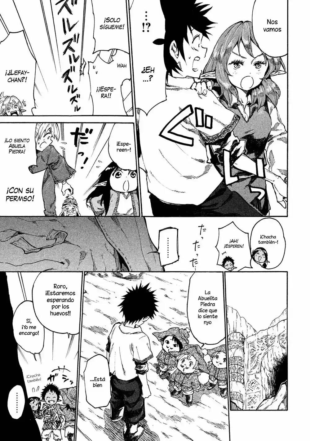 Mazumeshi Elf To Yuboku Gurashi - Capítulo 15 - Página 12 - LectorTMOo