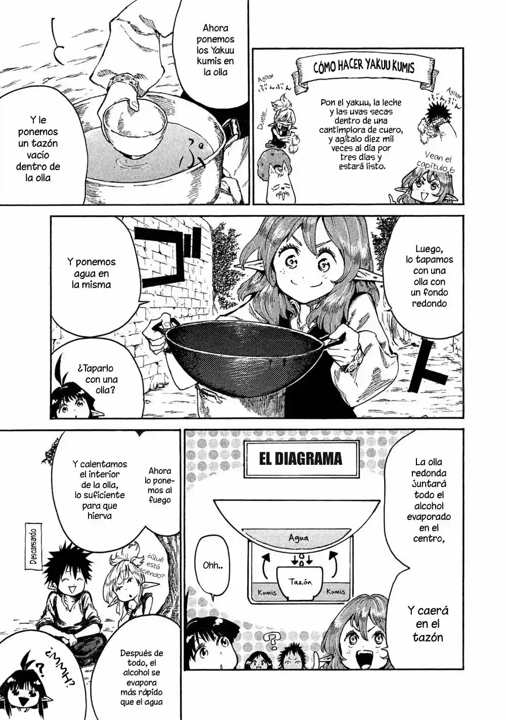 Mazumeshi Elf To Yuboku Gurashi - Capítulo 15 - Página 16 - LectorTMOo