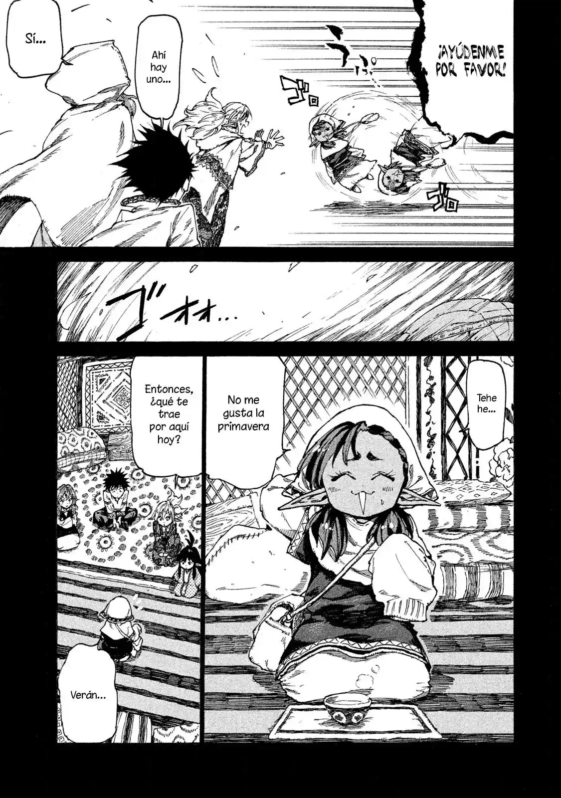 Mazumeshi Elf To Yuboku Gurashi - Capítulo 17 - Página 9 - LectorTMOo