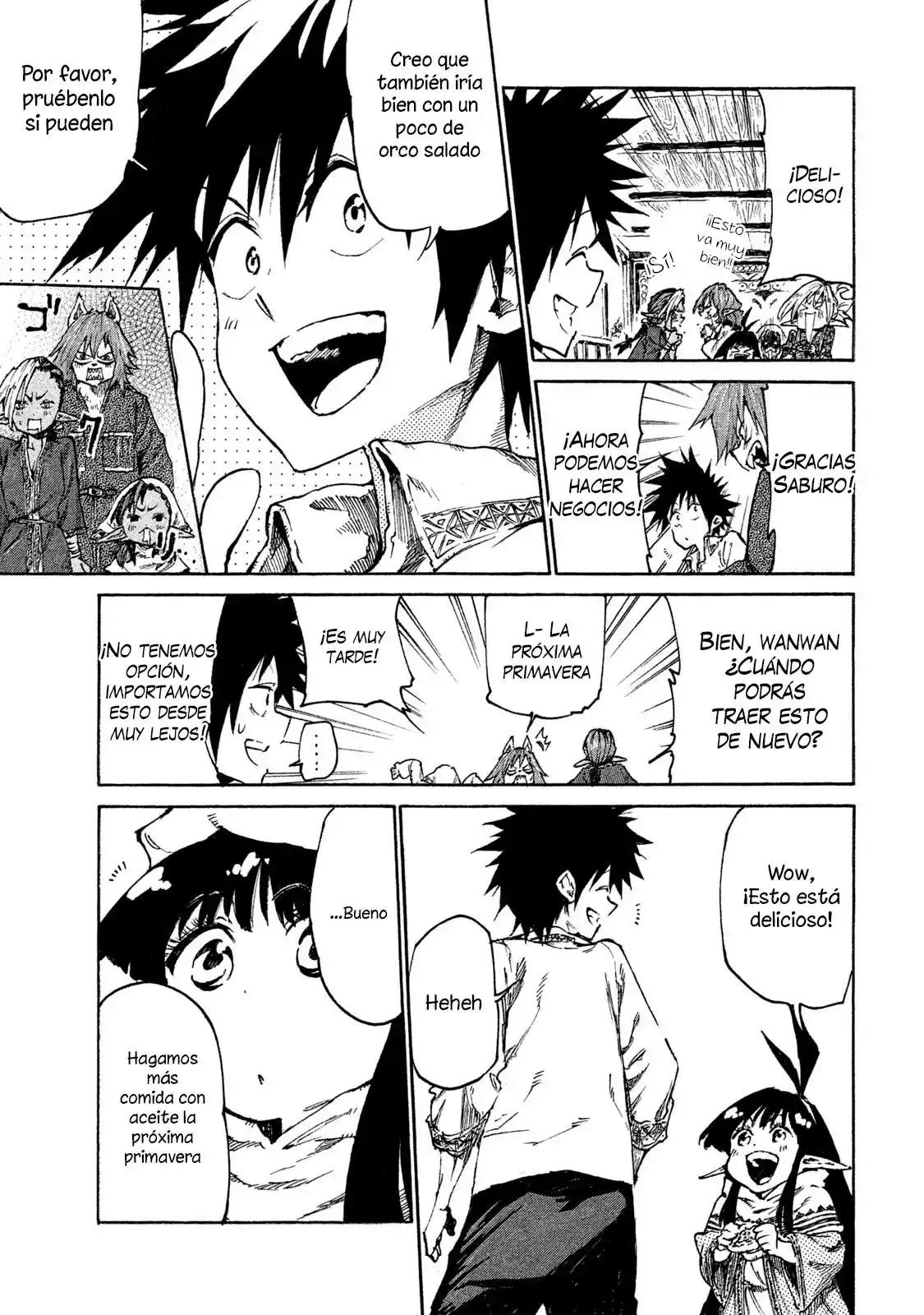 Mazumeshi Elf To Yuboku Gurashi - Capítulo 17 - Página 19 - LectorTMOo