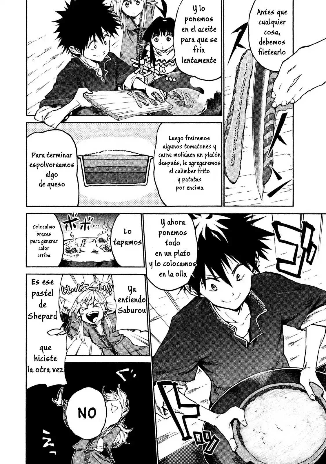 Mazumeshi Elf To Yuboku Gurashi - Capítulo 19 - Página 17 - LectorTMOo
