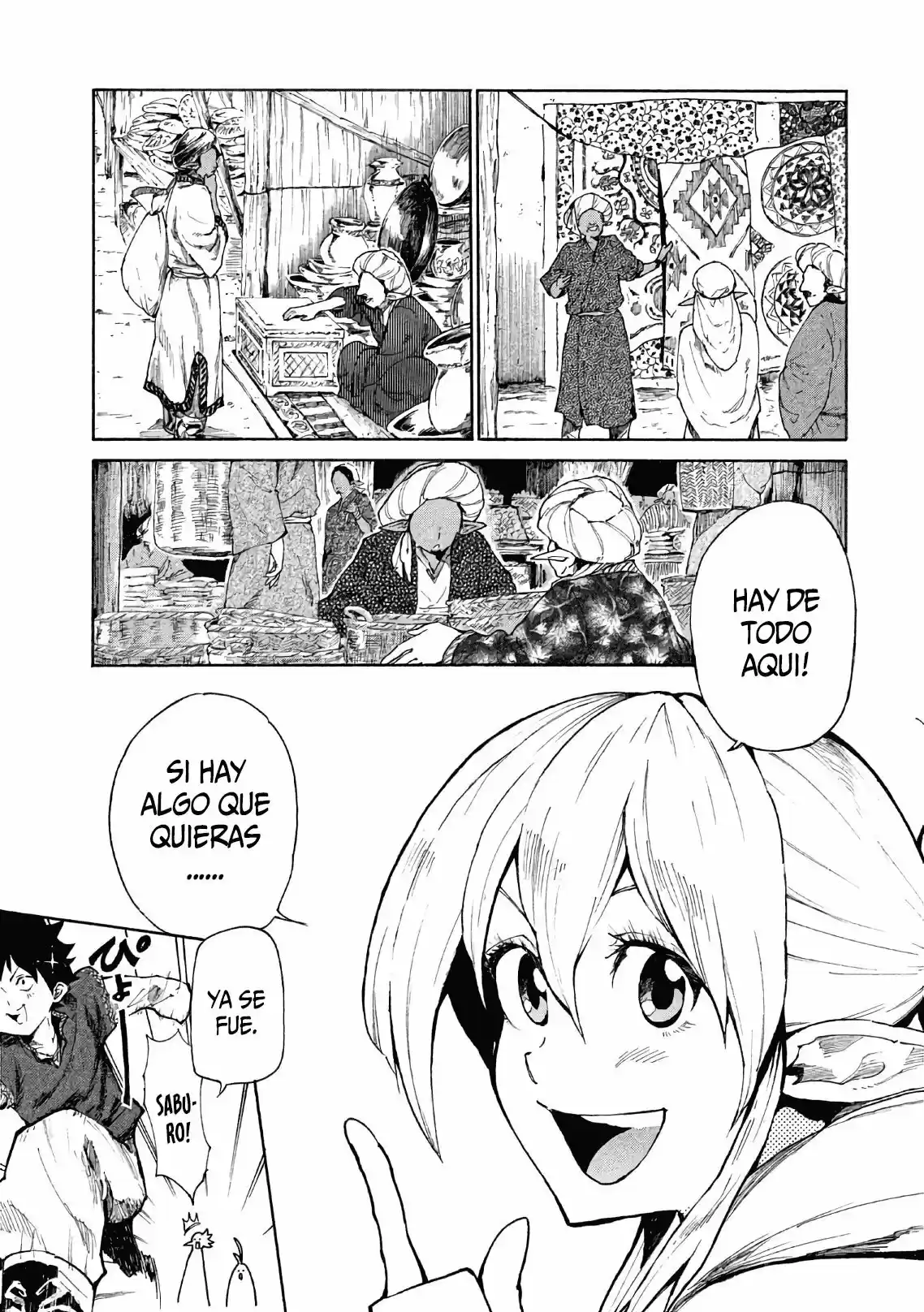 Mazumeshi Elf To Yuboku Gurashi - Capítulo 5 - Página 4 - LectorTMOo