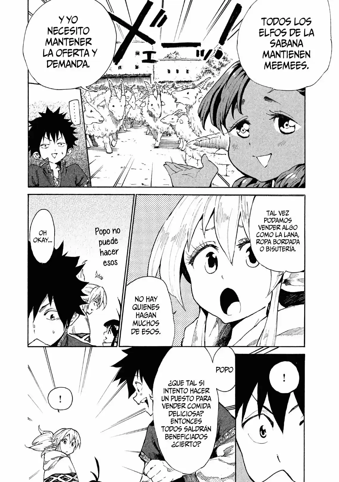 Mazumeshi Elf To Yuboku Gurashi - Capítulo 5 - Página 7 - LectorTMOo