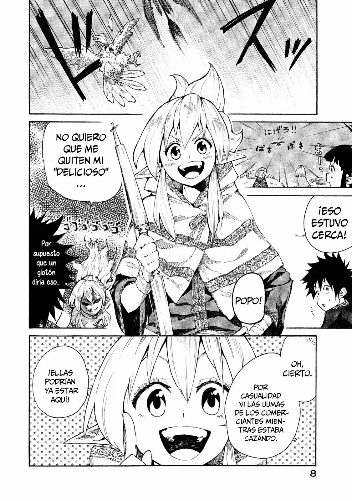 Mazumeshi Elf To Yuboku Gurashi - Capítulo 6 - Página 9 - LectorTMOo