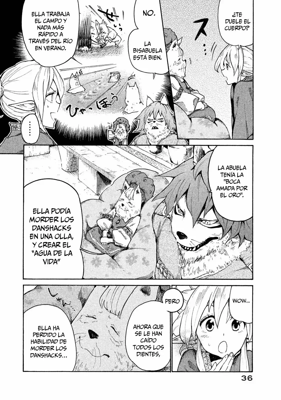 Mazumeshi Elf To Yuboku Gurashi - Capítulo 6 - Página 37 - LectorTMOo