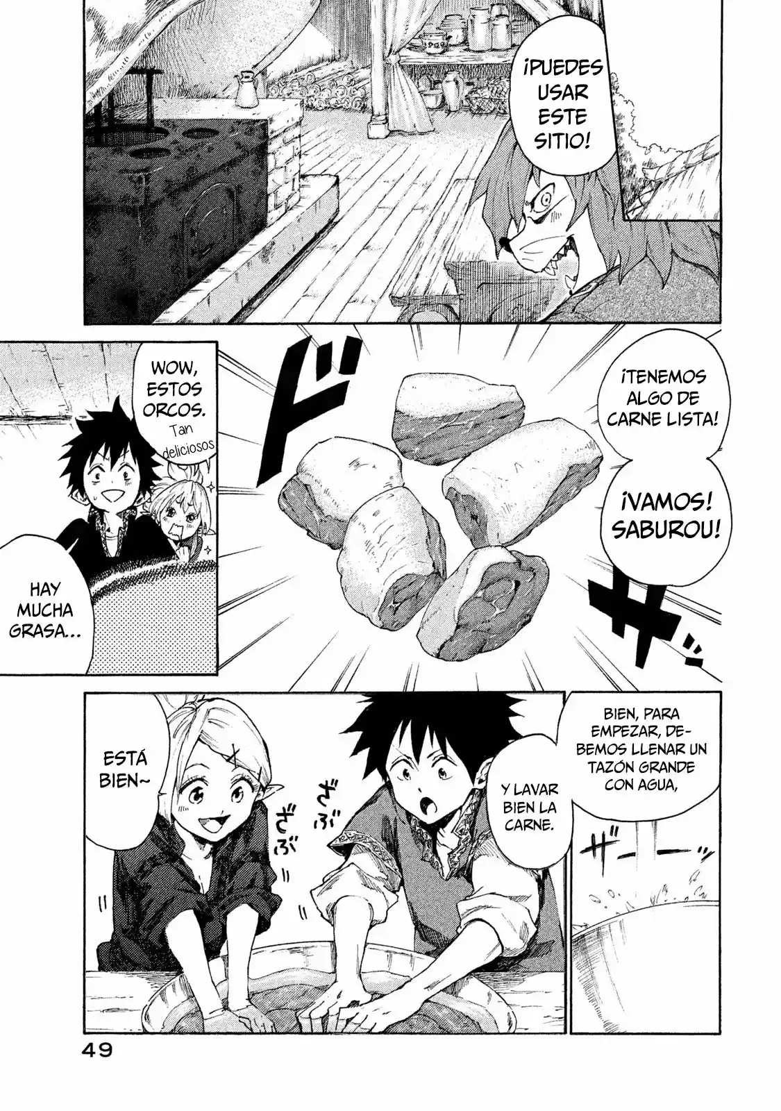 Mazumeshi Elf To Yuboku Gurashi - Capítulo 7 - Página 8 - LectorTMOo