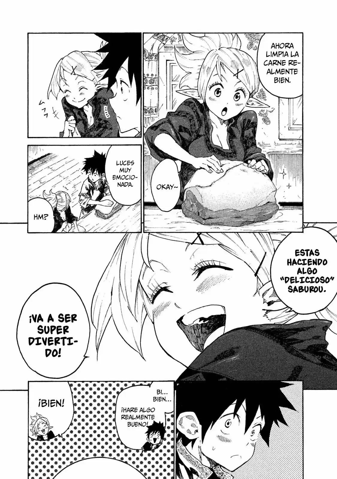 Mazumeshi Elf To Yuboku Gurashi - Capítulo 7 - Página 9 - LectorTMOo