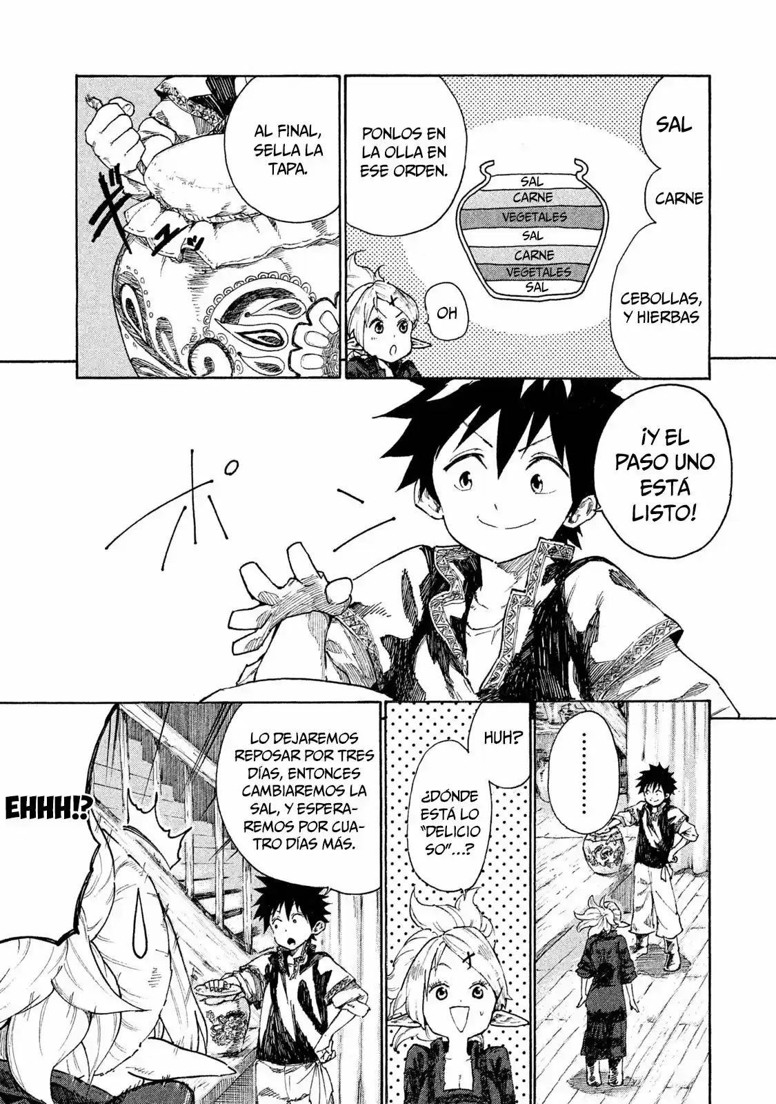 Mazumeshi Elf To Yuboku Gurashi - Capítulo 7 - Página 12 - LectorTMOo