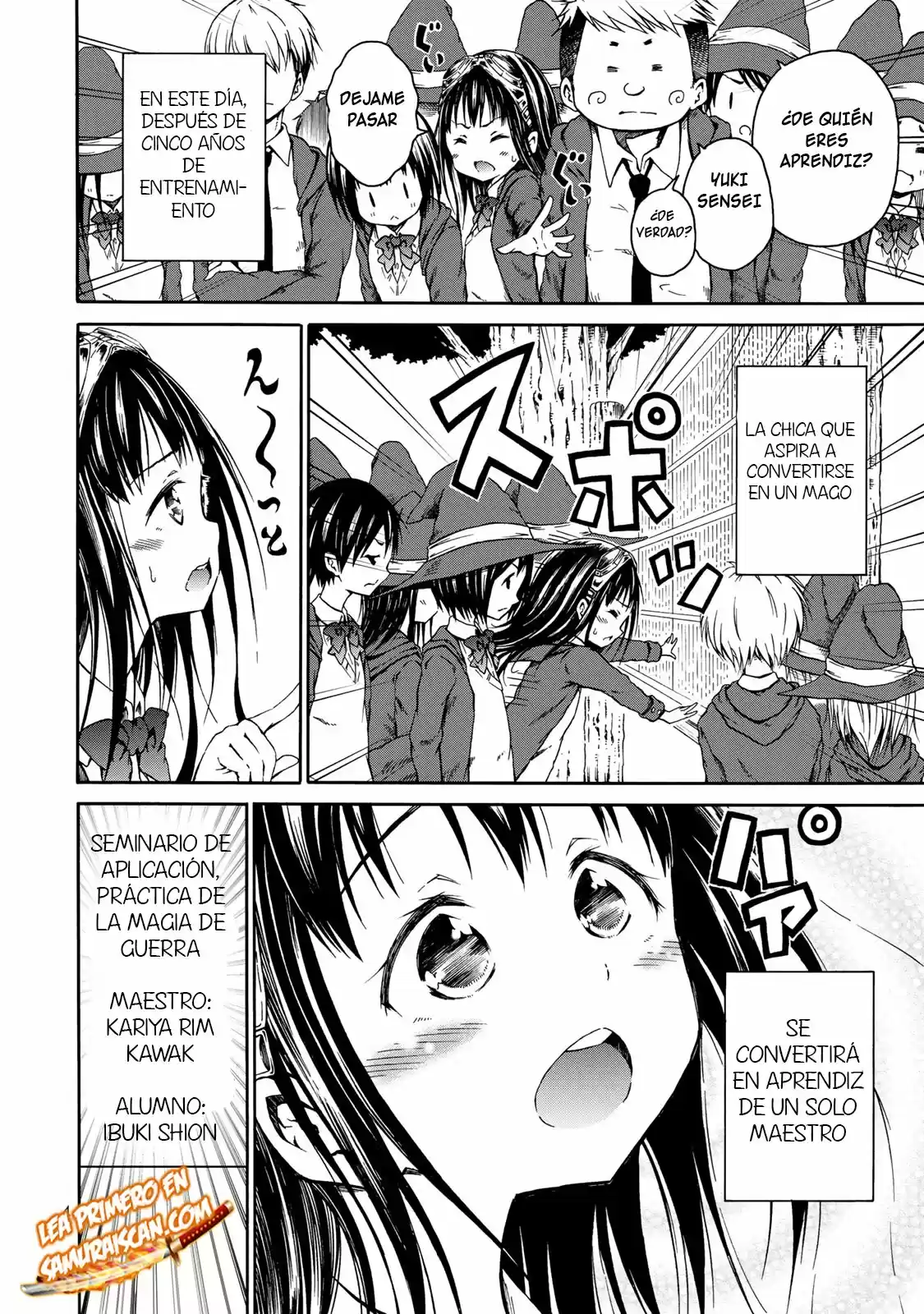 Me, An Evil God And Wizard Girls - Capítulo 1 - Página 5 - LectorTMOo