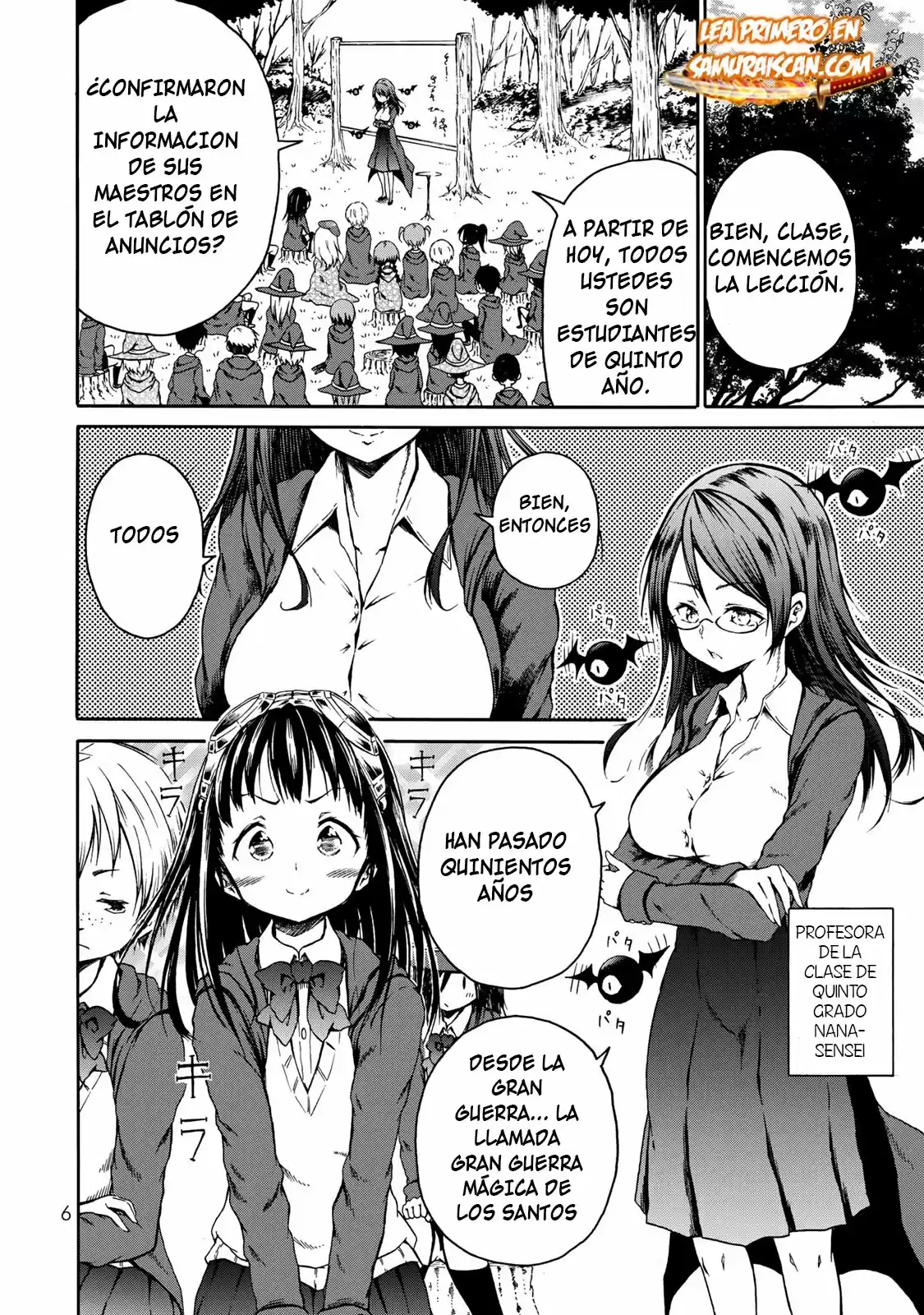 Me, An Evil God And Wizard Girls - Capítulo 1 - Página 7 - LectorTMOo