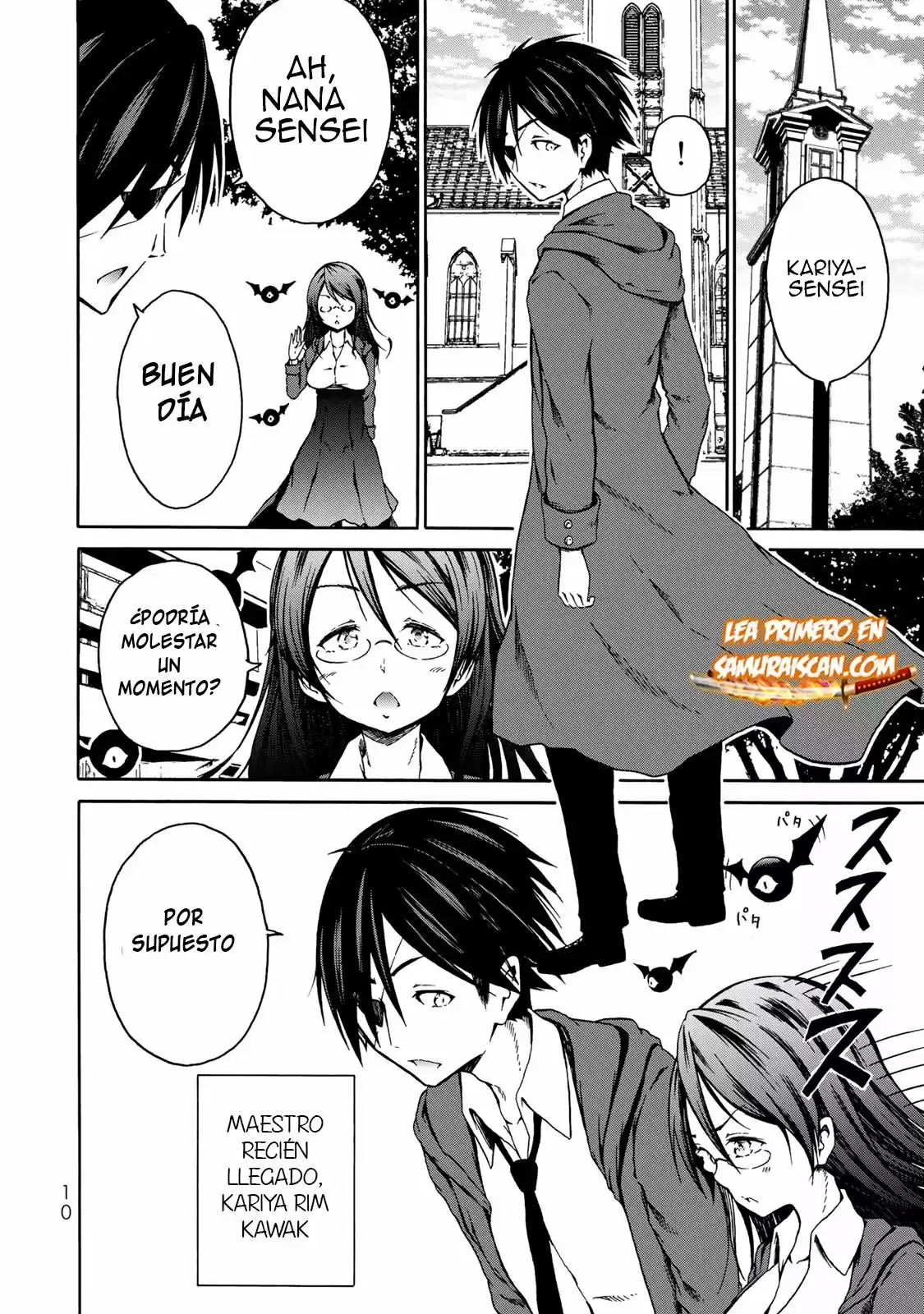 Me, An Evil God And Wizard Girls - Capítulo 1 - Página 11 - LectorTMOo