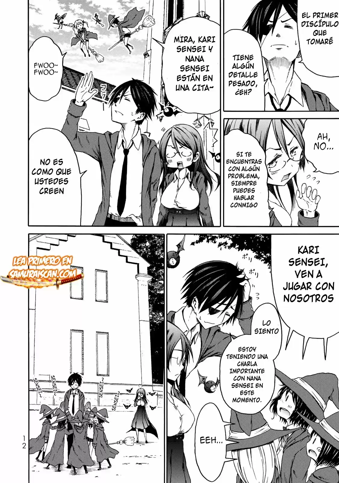 Me, An Evil God And Wizard Girls - Capítulo 1 - Página 13 - LectorTMOo