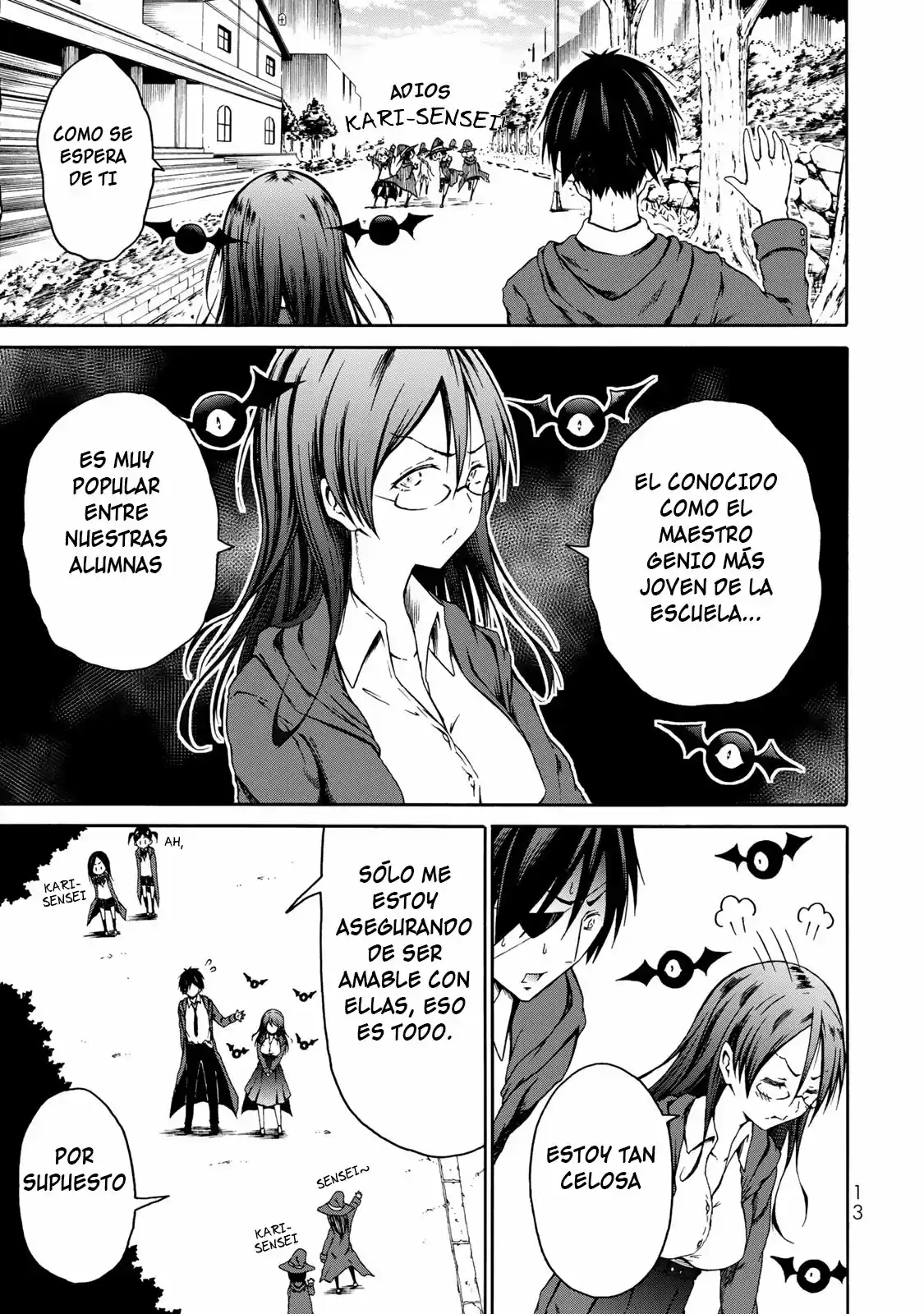 Me, An Evil God And Wizard Girls - Capítulo 1 - Página 14 - LectorTMOo