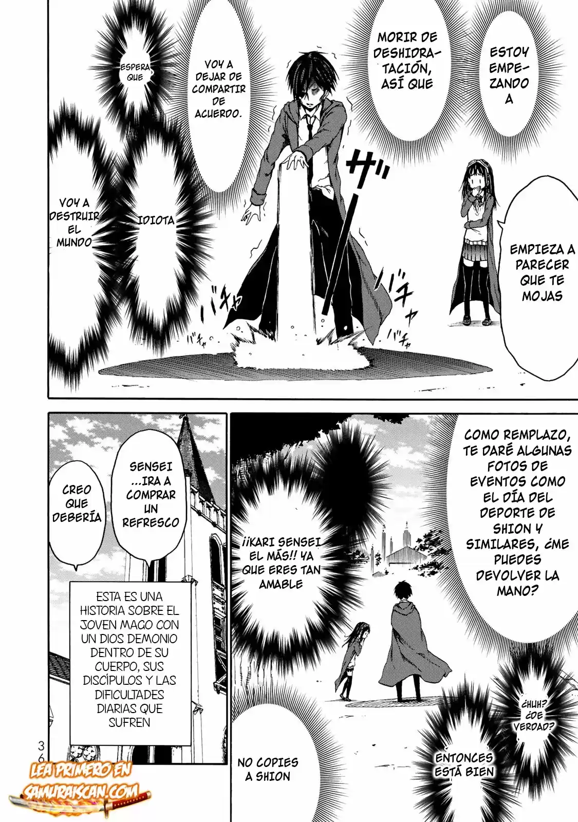 Me, An Evil God And Wizard Girls - Capítulo 1 - Página 36 - LectorTMOo