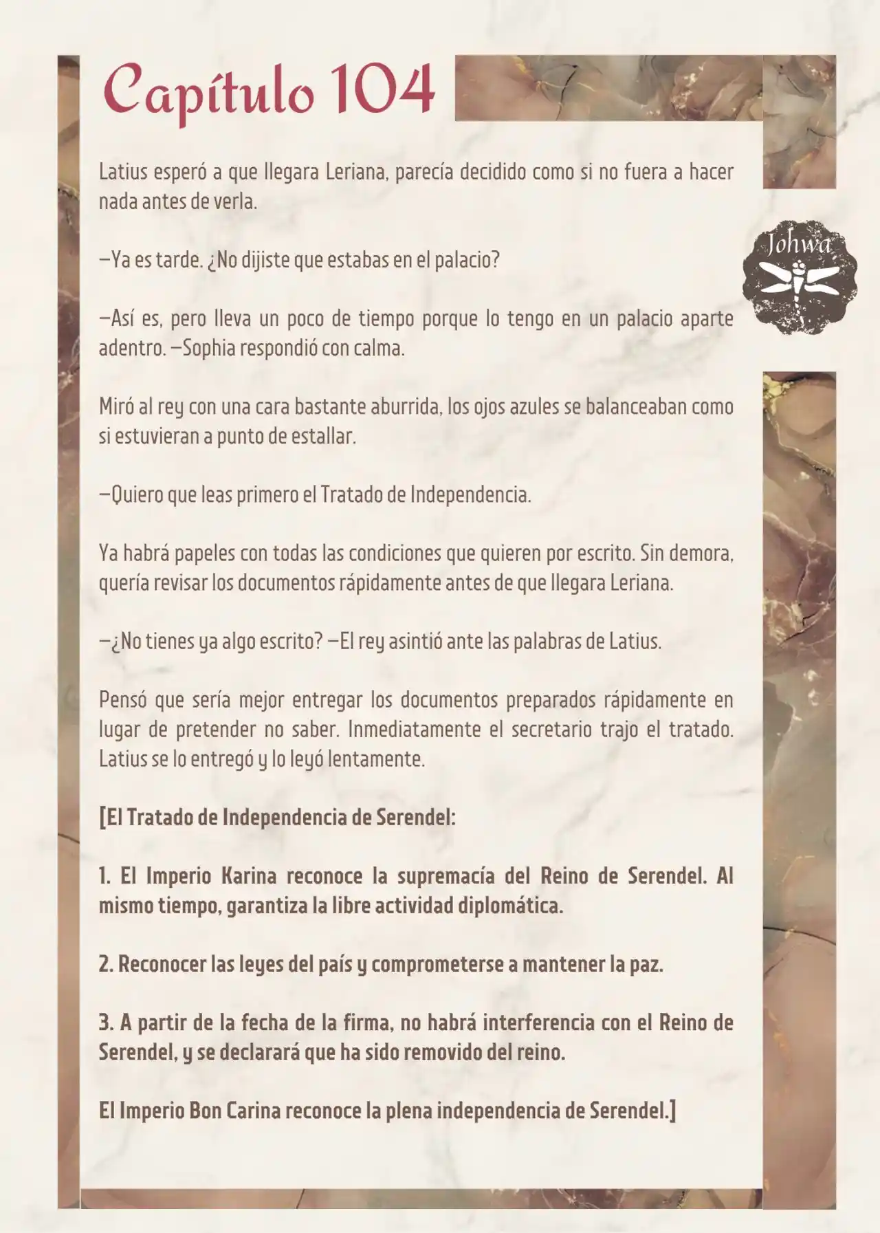 Me Casé Con El Prometido De Mi Hermana (Novela) - Capítulo 104 - Página 3 - LectorTMOo