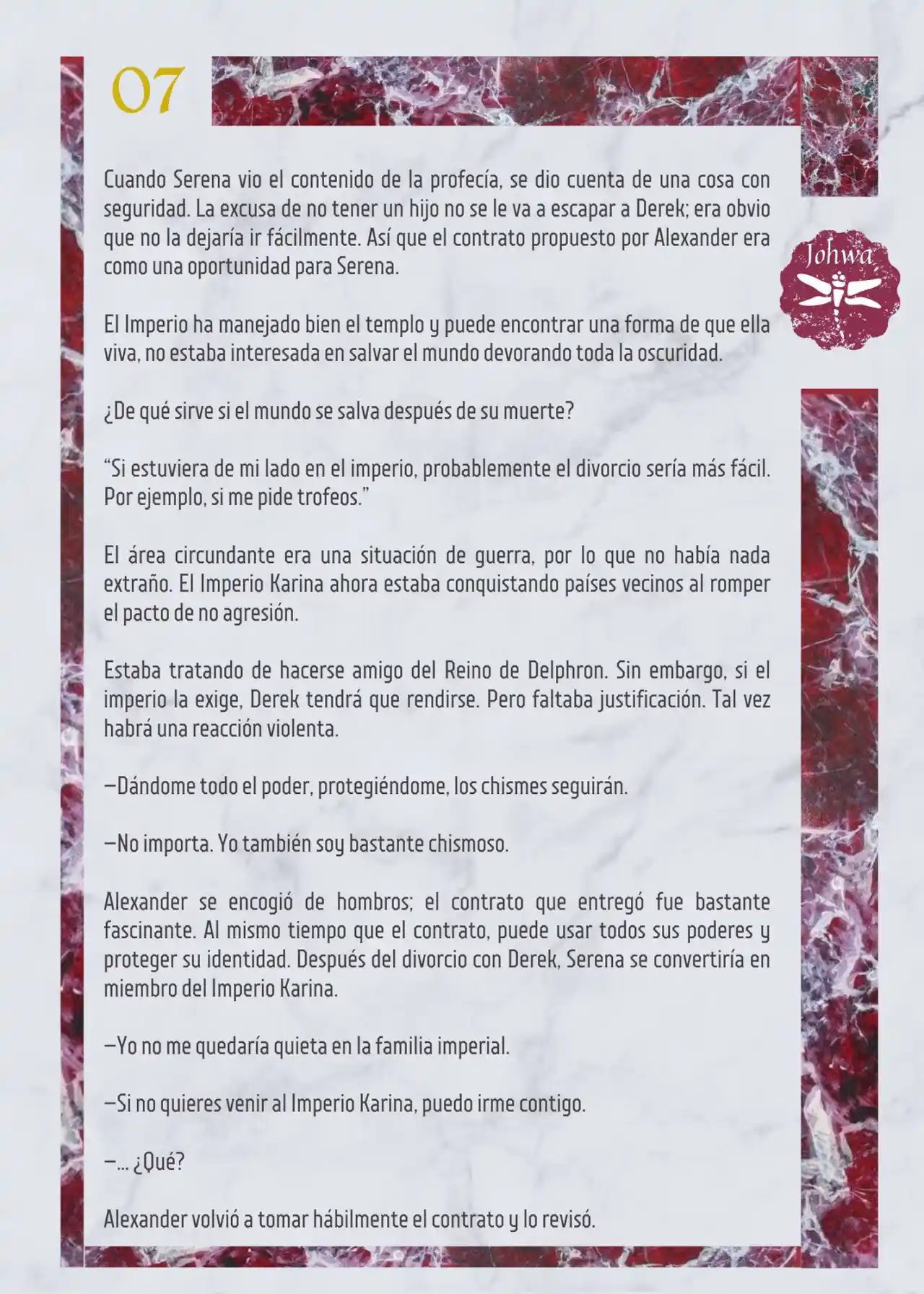 Me Casé Con El Prometido De Mi Hermana (Novela) - Capítulo 11 - Página 9 - LectorTMOo
