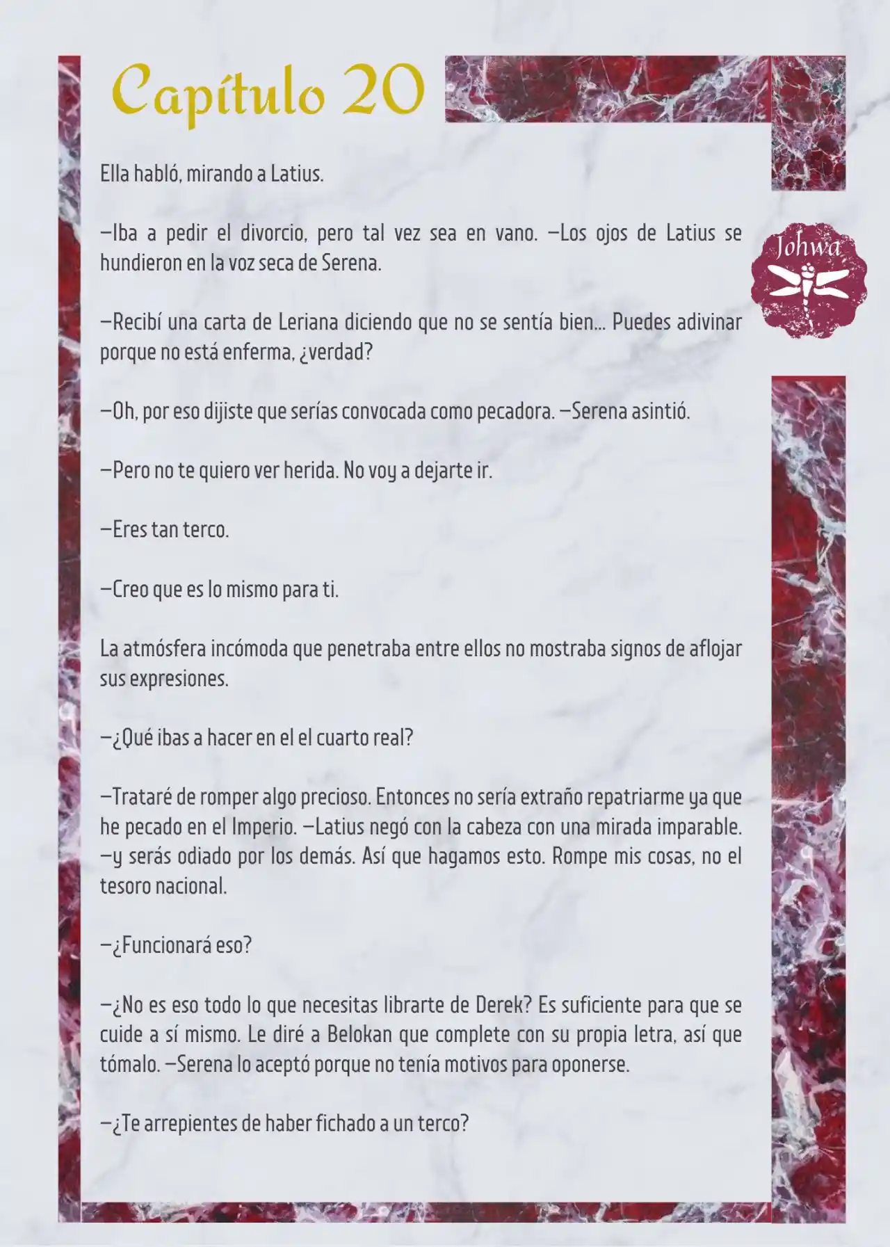 Me Casé Con El Prometido De Mi Hermana (Novela) - Capítulo 20 - Página 3 - LectorTMOo