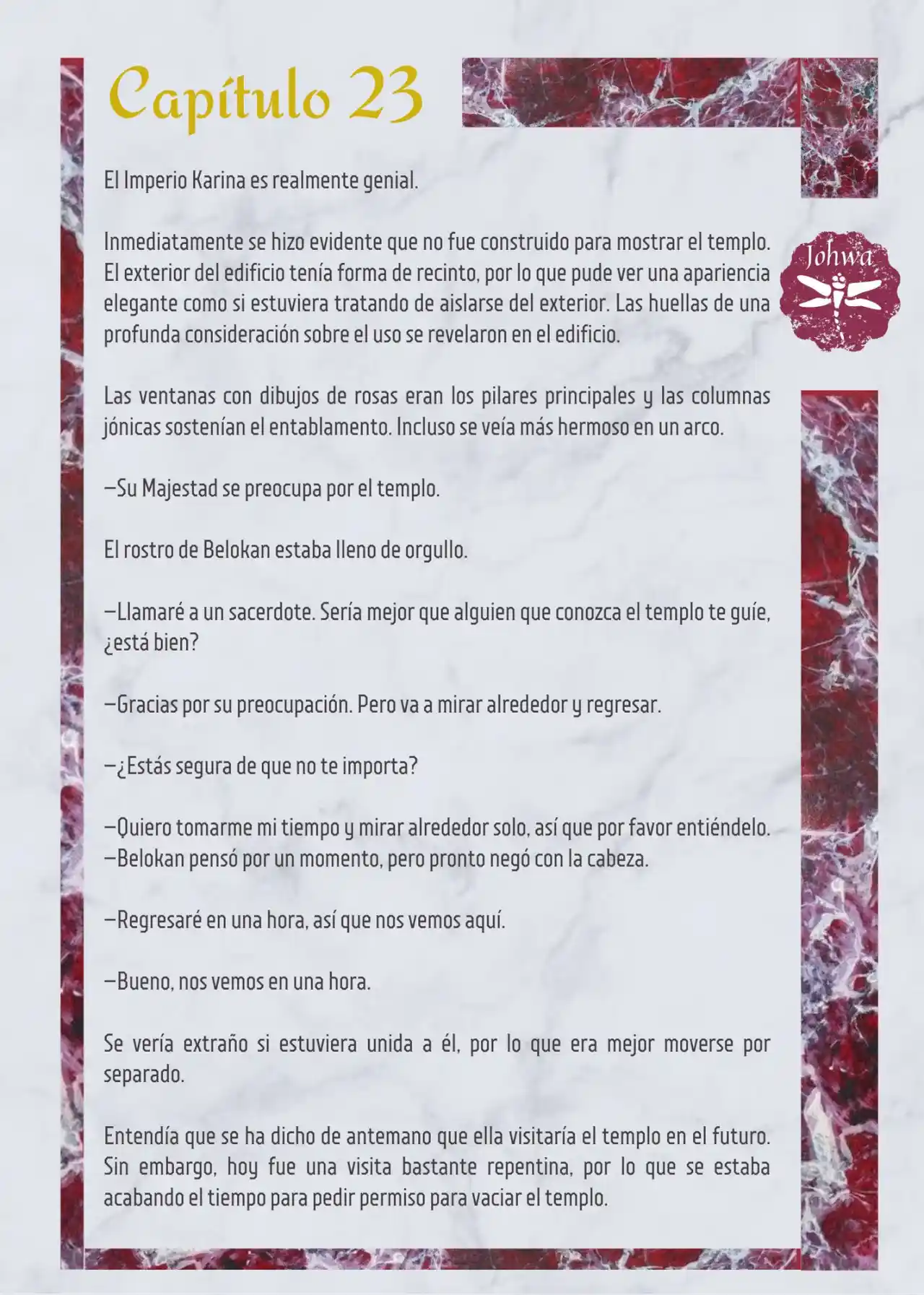 Me Casé Con El Prometido De Mi Hermana (Novela) - Capítulo 23 - Página 3 - LectorTMOo