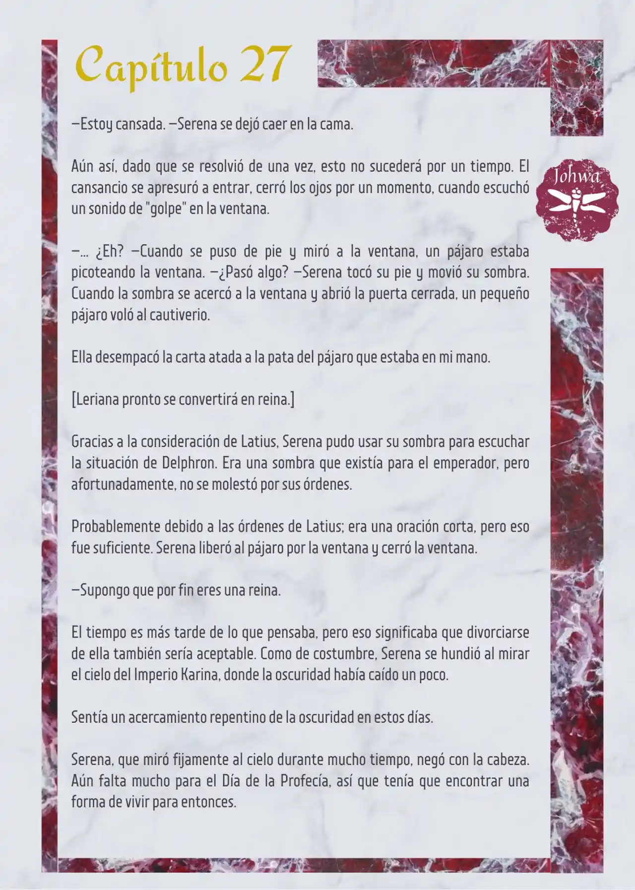 Me Casé Con El Prometido De Mi Hermana (Novela) - Capítulo 27 - Página 3 - LectorTMOo