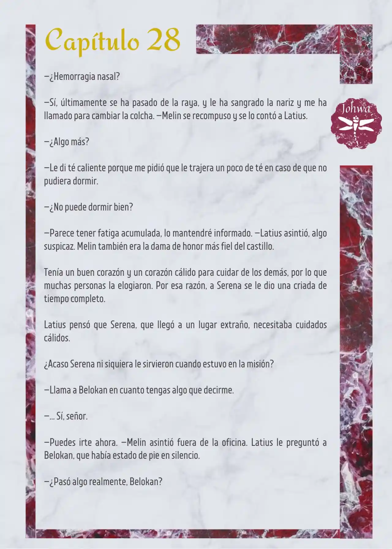Me Casé Con El Prometido De Mi Hermana (Novela) - Capítulo 28 - Página 3 - LectorTMOo
