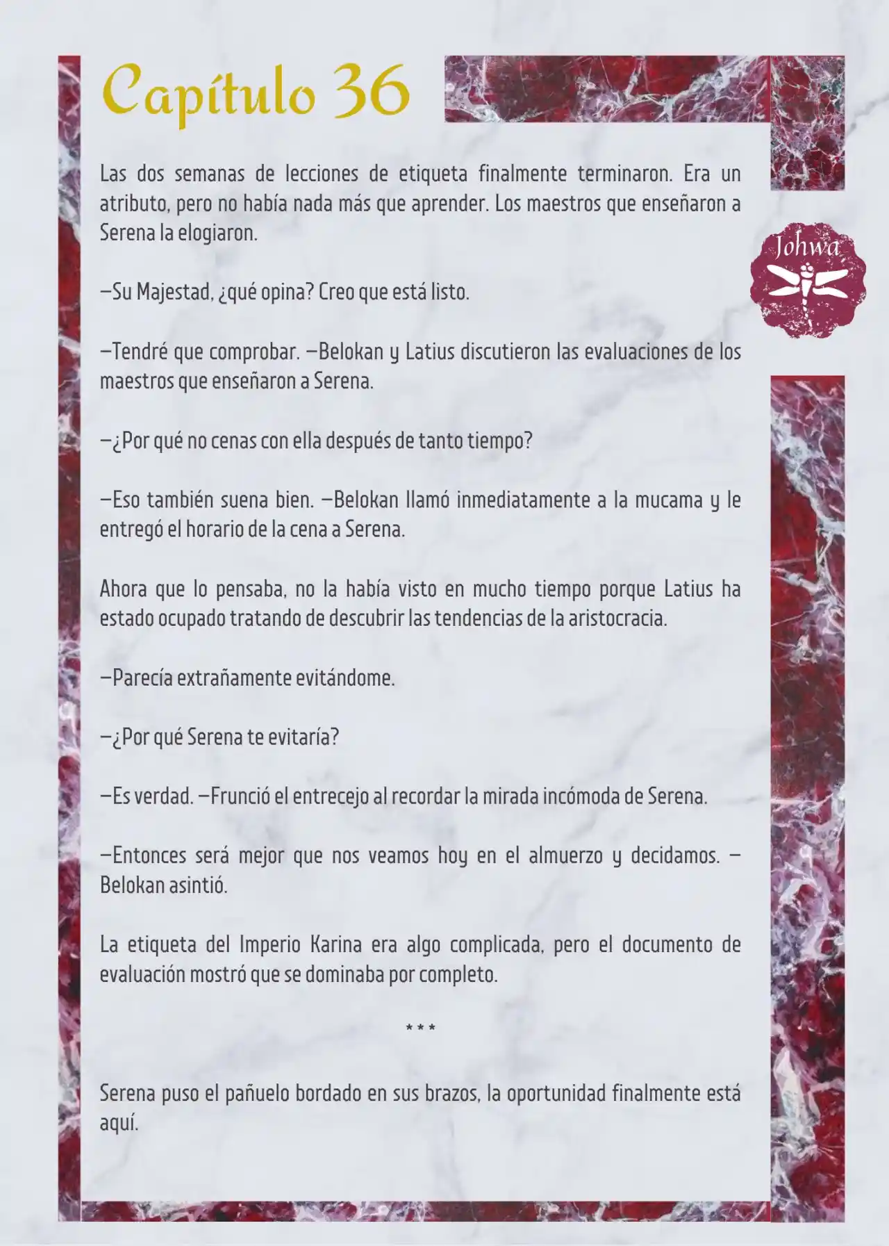 Me Casé Con El Prometido De Mi Hermana (Novela) - Capítulo 36 - Página 3 - LectorTMOo