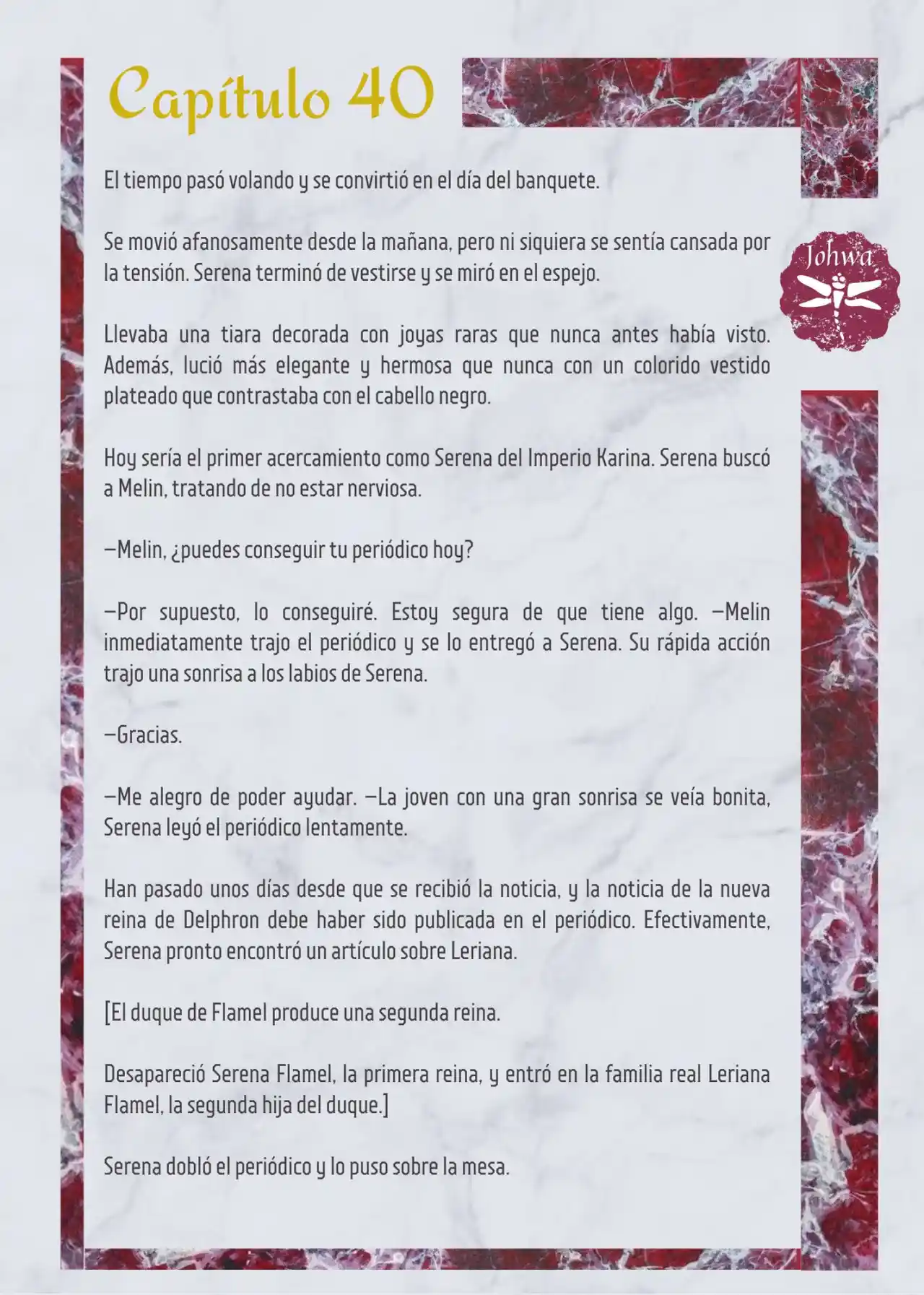 Me Casé Con El Prometido De Mi Hermana (Novela) - Capítulo 40 - Página 3 - LectorTMOo